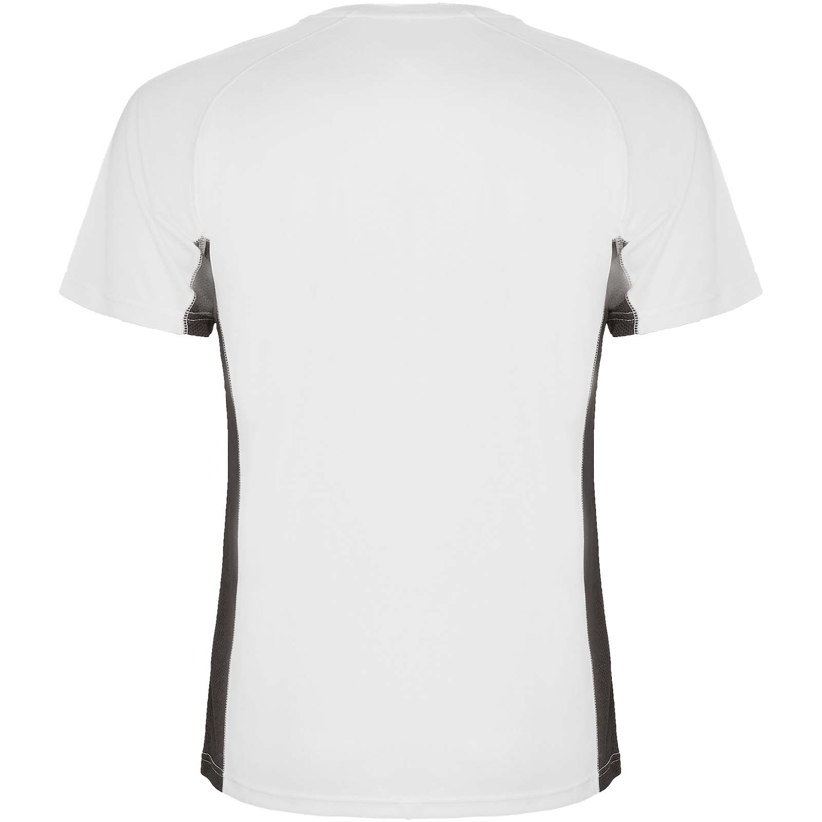 Shanghai 140 g/m² Sport T-Shirt für Herren weiss, dunkelblei