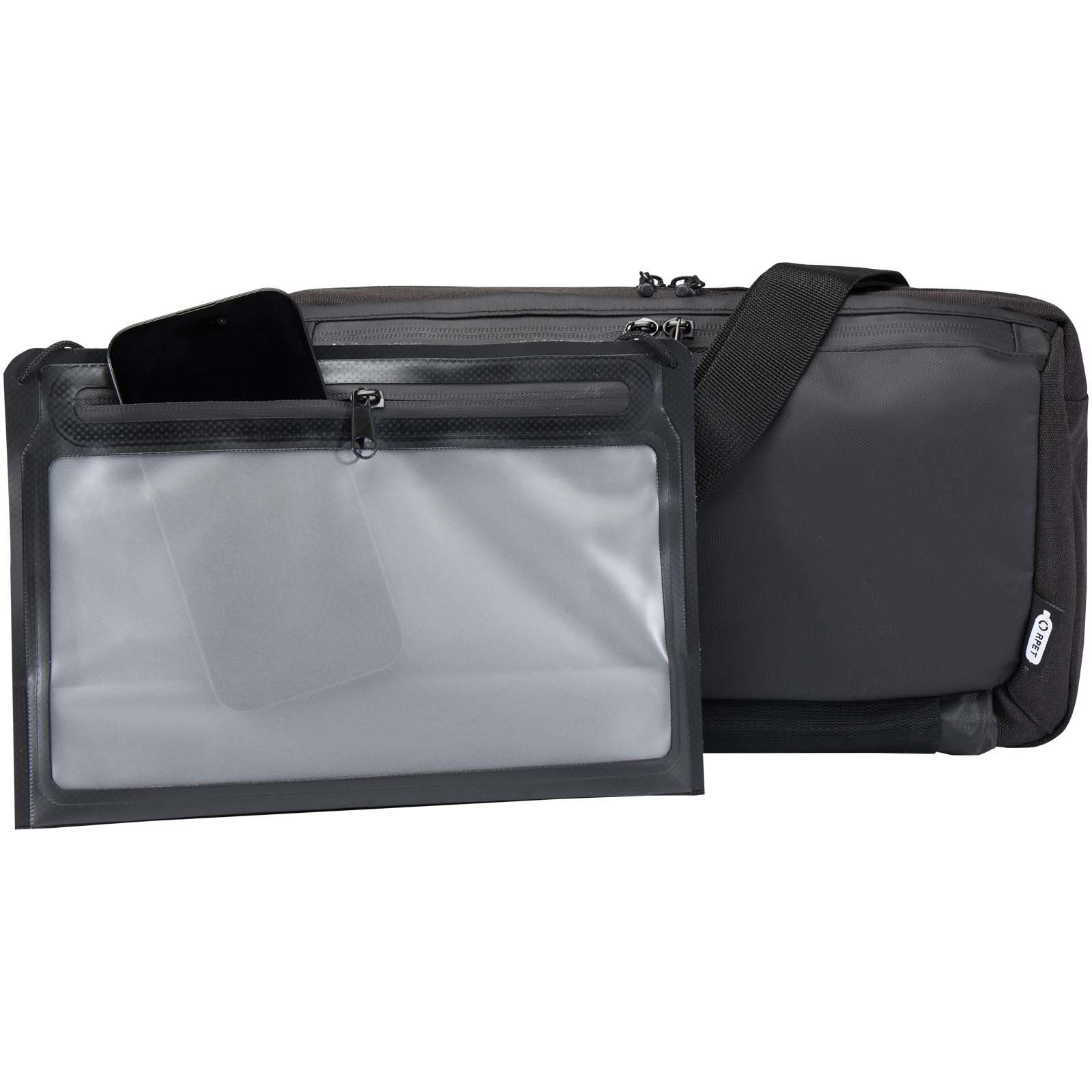 Roam GRS recycelte modulare Tragetasche schwarz