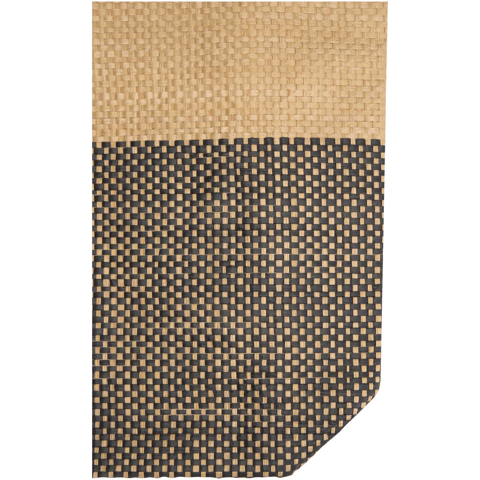 Rhythm Strohpapier Tragetasche, 10 l schwarz