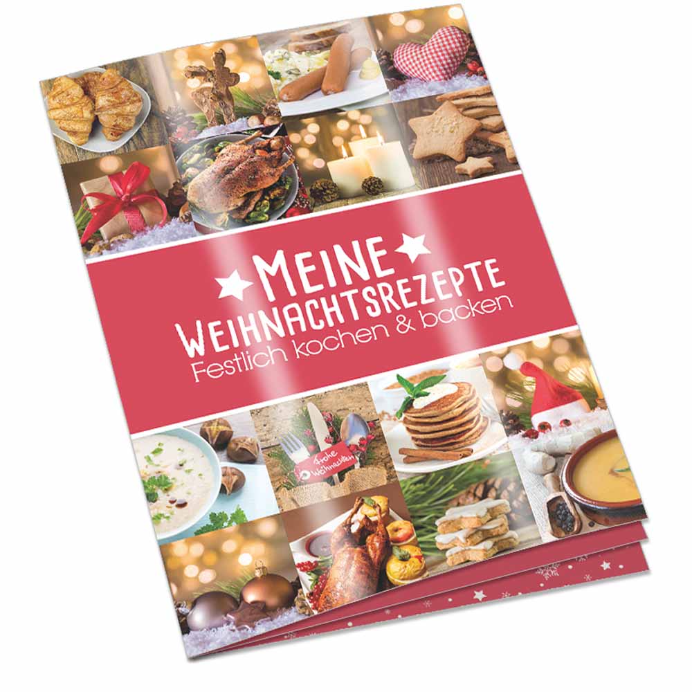 Rezeptbuch-Set "Weihnachten"