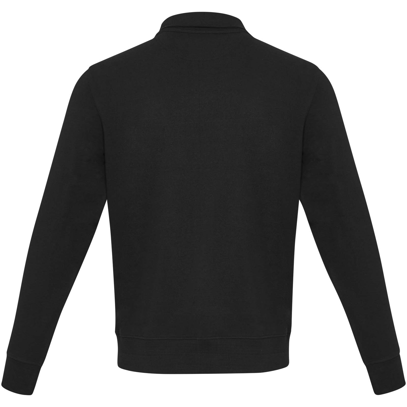 Tin 280 g/m² Aware™ Pullover mit Half-Zip Reißverschluss aus recyceltem Material Unisex schwarz