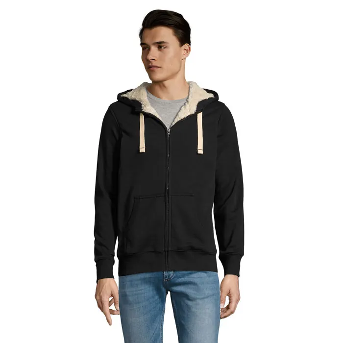 Unisex-Jacke mit Reißverschluss Sherpa