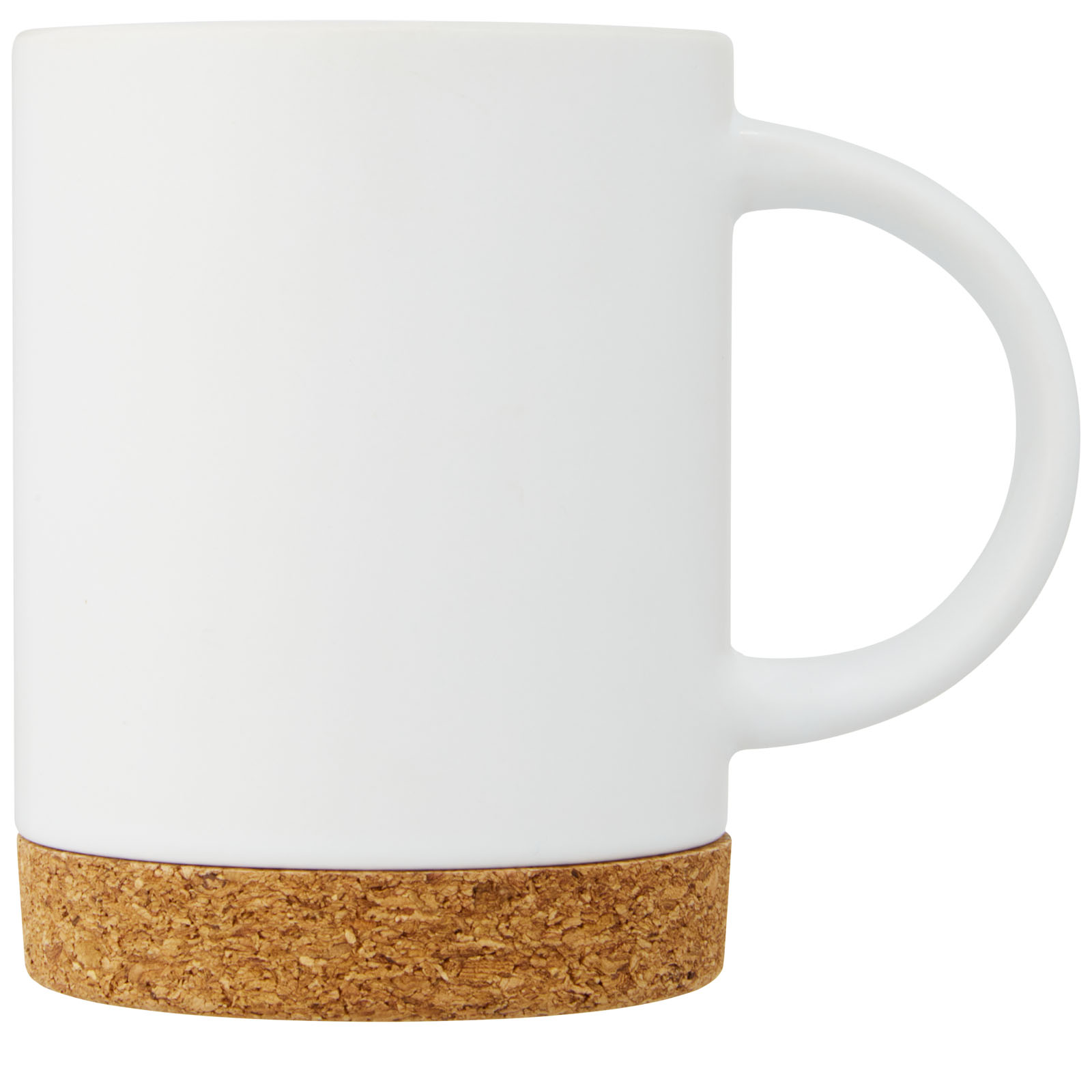 Neiva 425 ml Keramiktasse mit Korkboden weiss