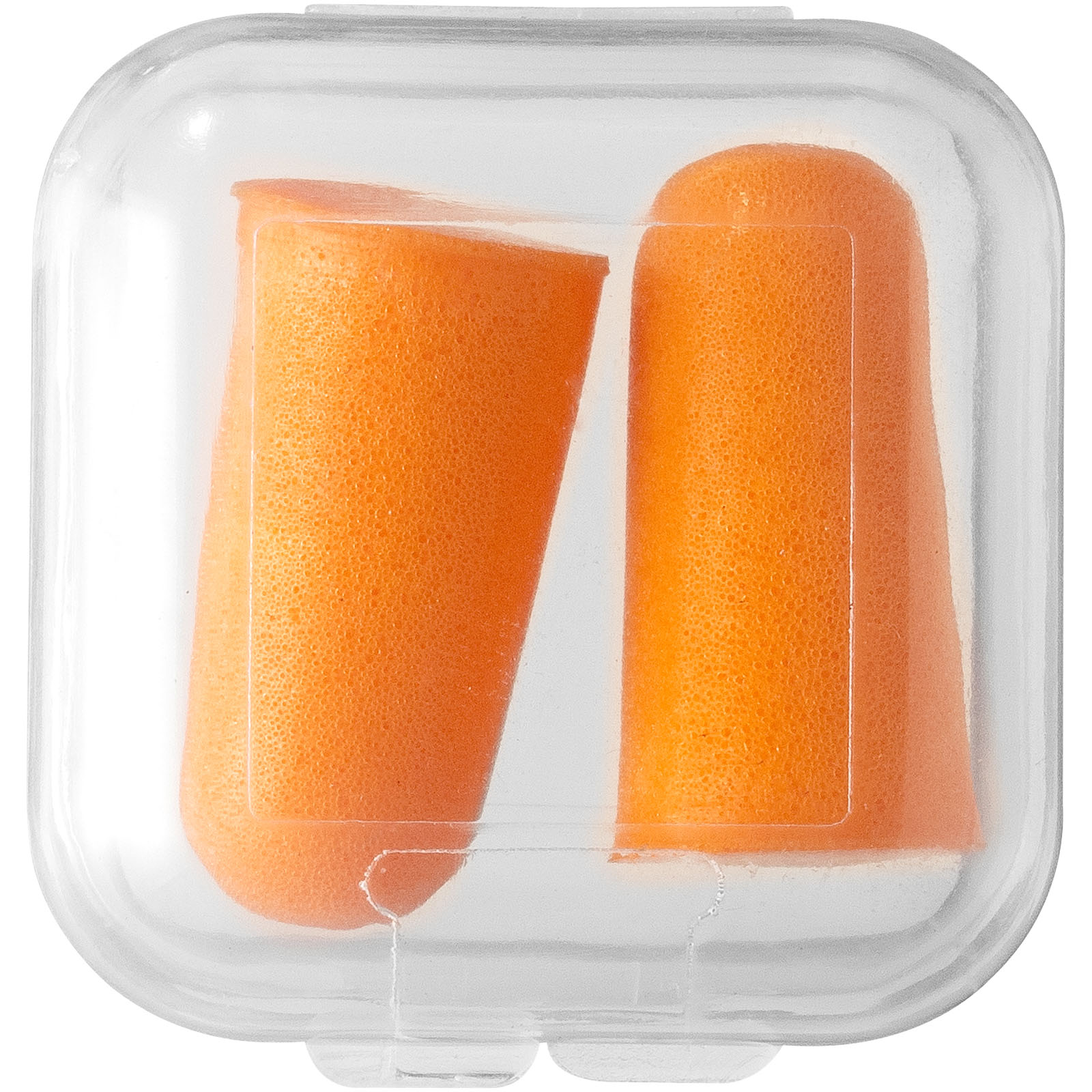Traveler Ohrstöpsel mit Etui orange