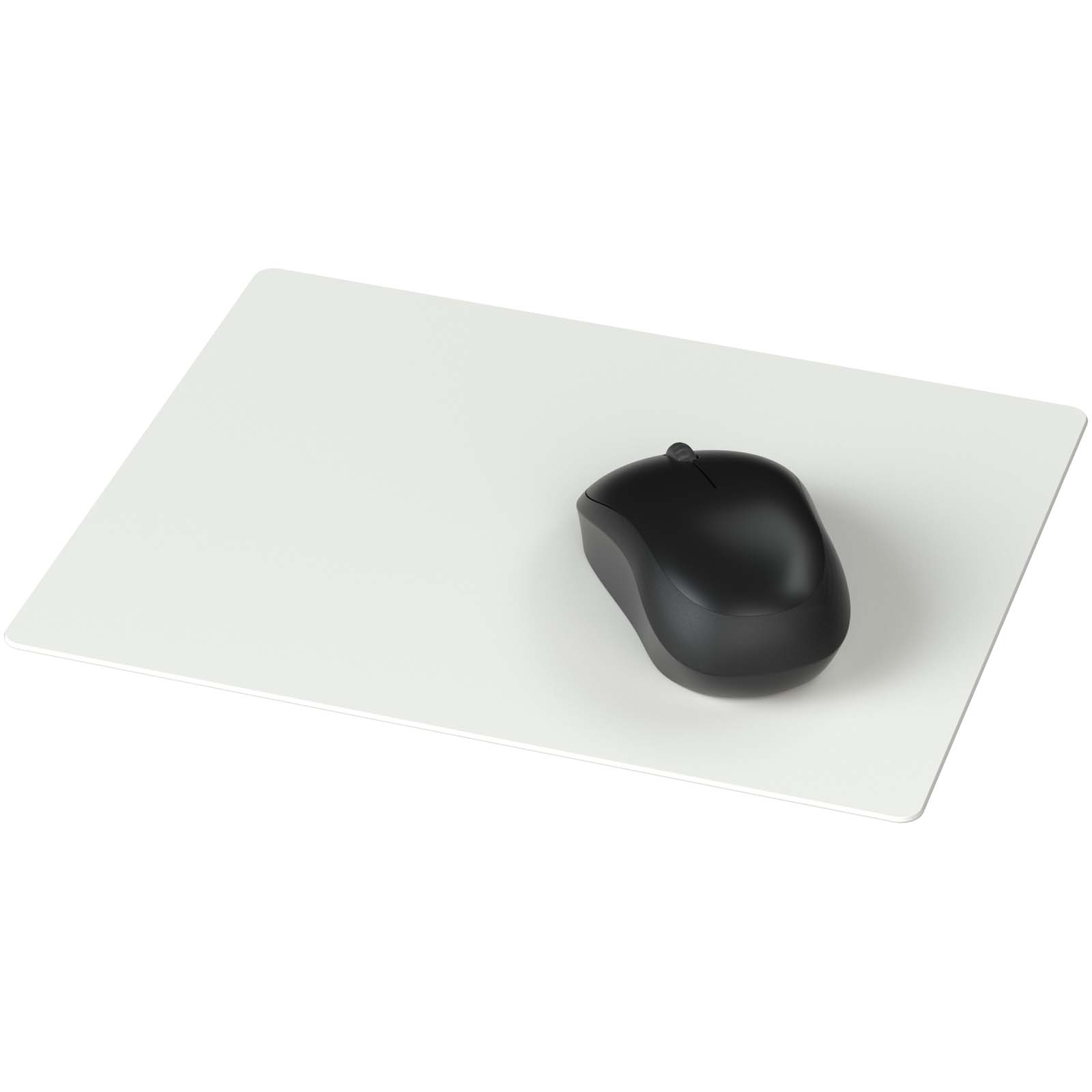 Lumin Mauspad mit vollflächigem Farbdruck weiss