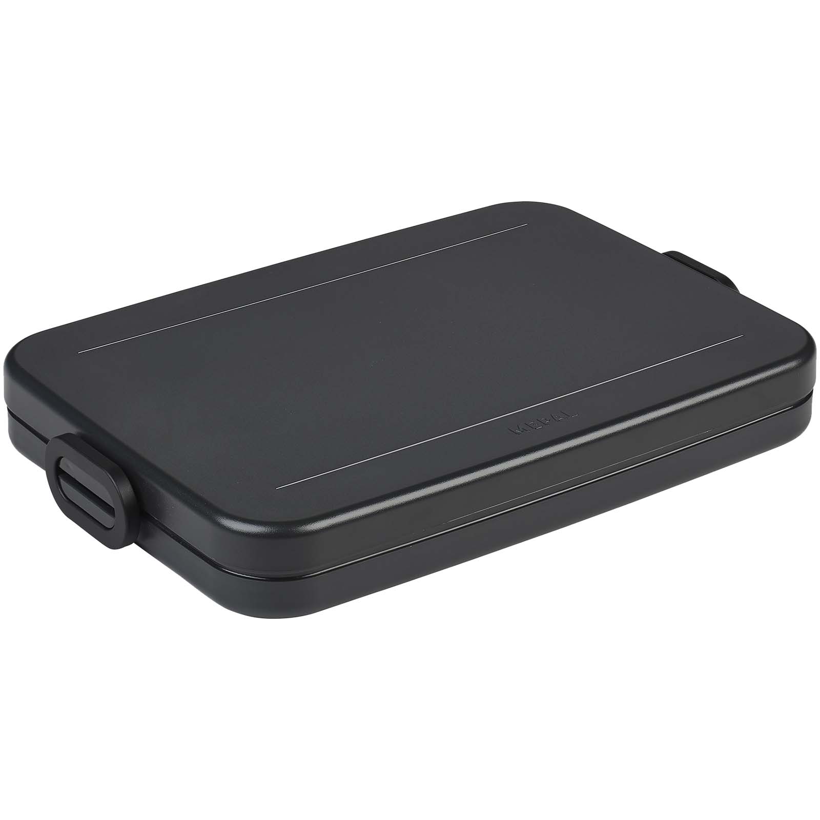 Mepal Lunchbox Take a Break flat 800 ml flache Brotdose schwarz