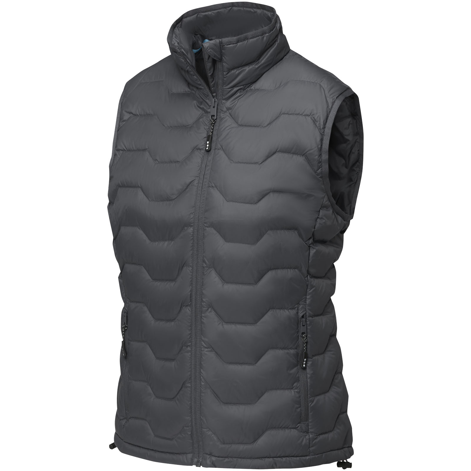 Petalite GRS isolierter Daunen-Bodywarmer für Damen aus recyceltem Material storm grey