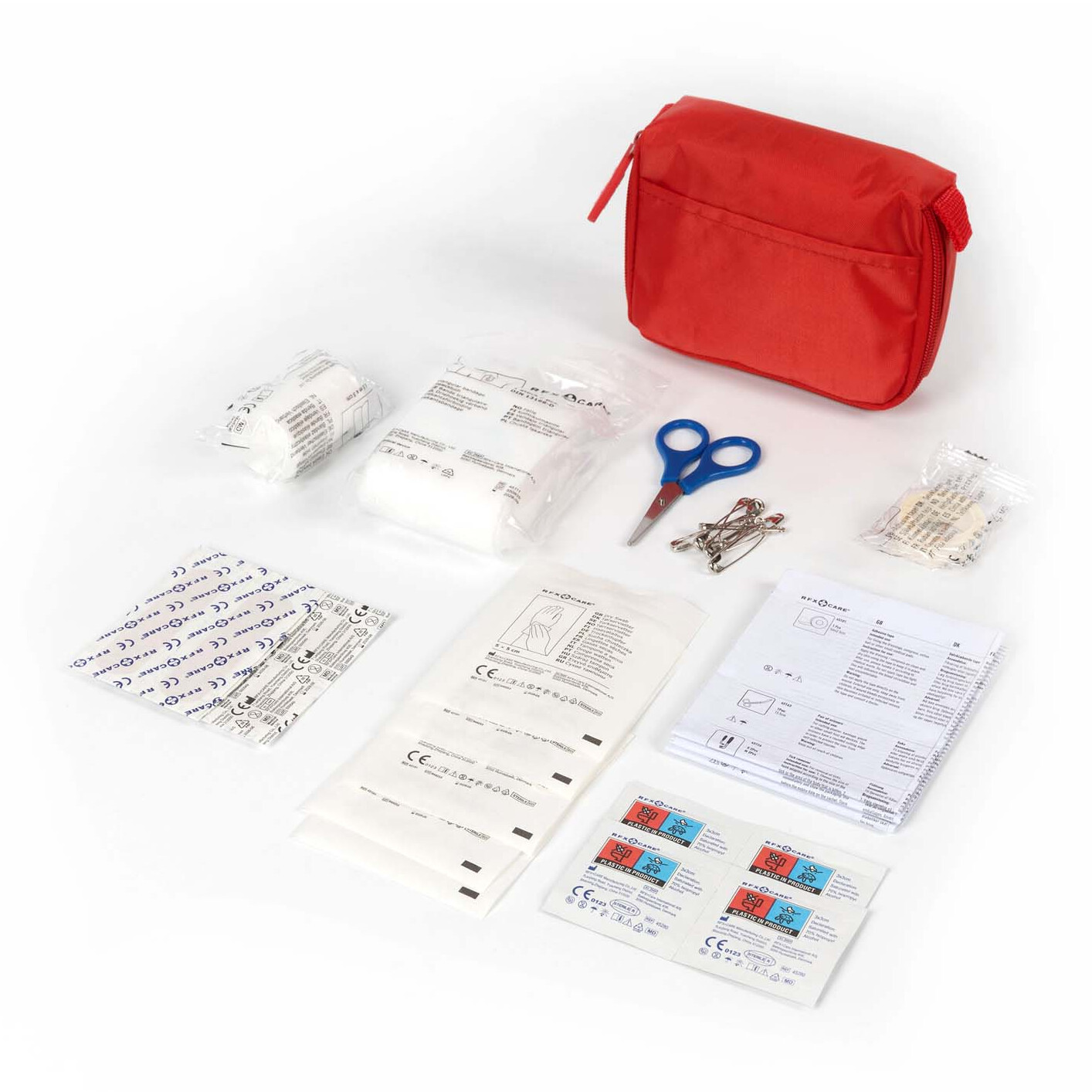 Basic Erste Hilfe Set, 31-teilig rot