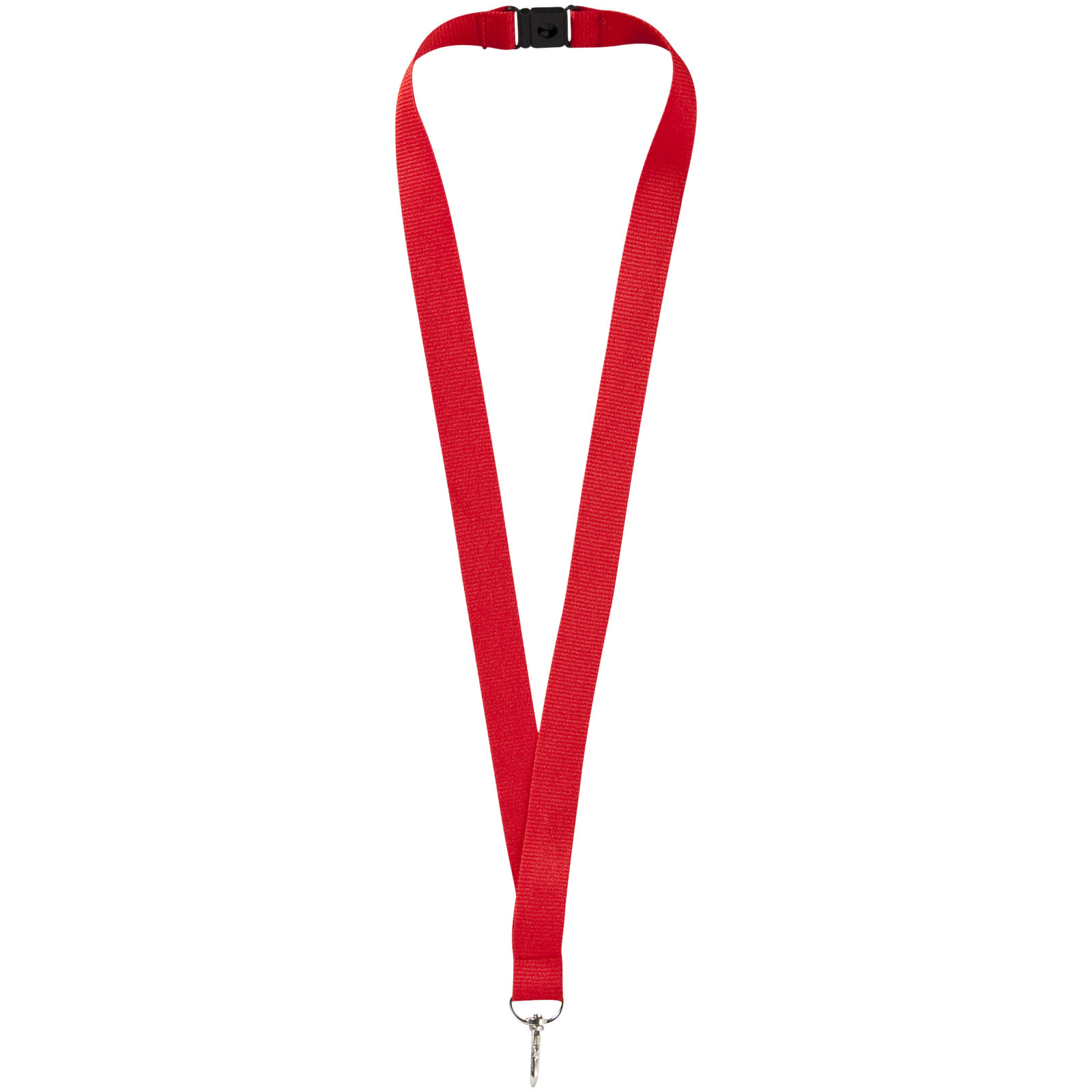 Lago Lanyard mit Sicherheitsverschluss rot