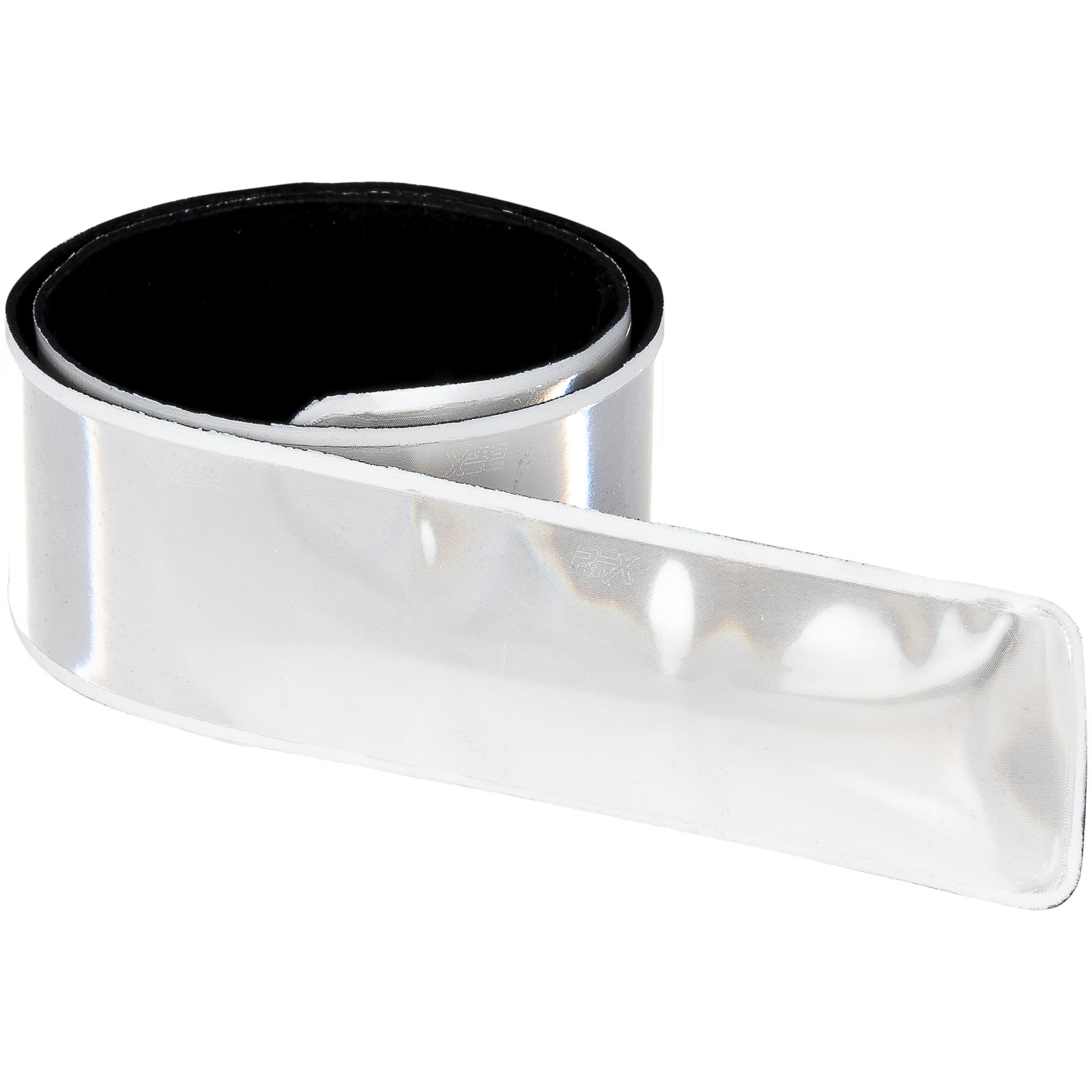 RFX™ Mats 38 cm reflektierendes TPU Sicherheits-Schnapparmband weiss