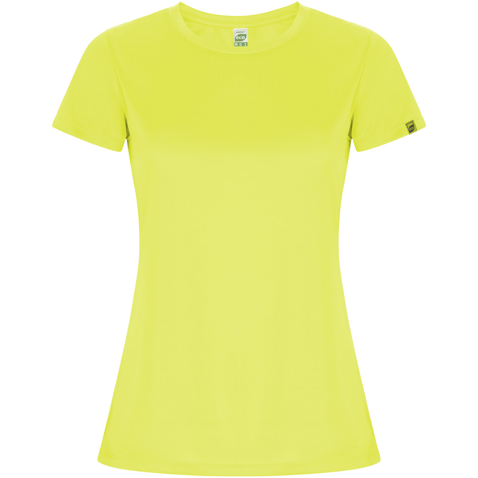 Imola 135 g/m² Sport T-Shirt für Damen fluorgelb