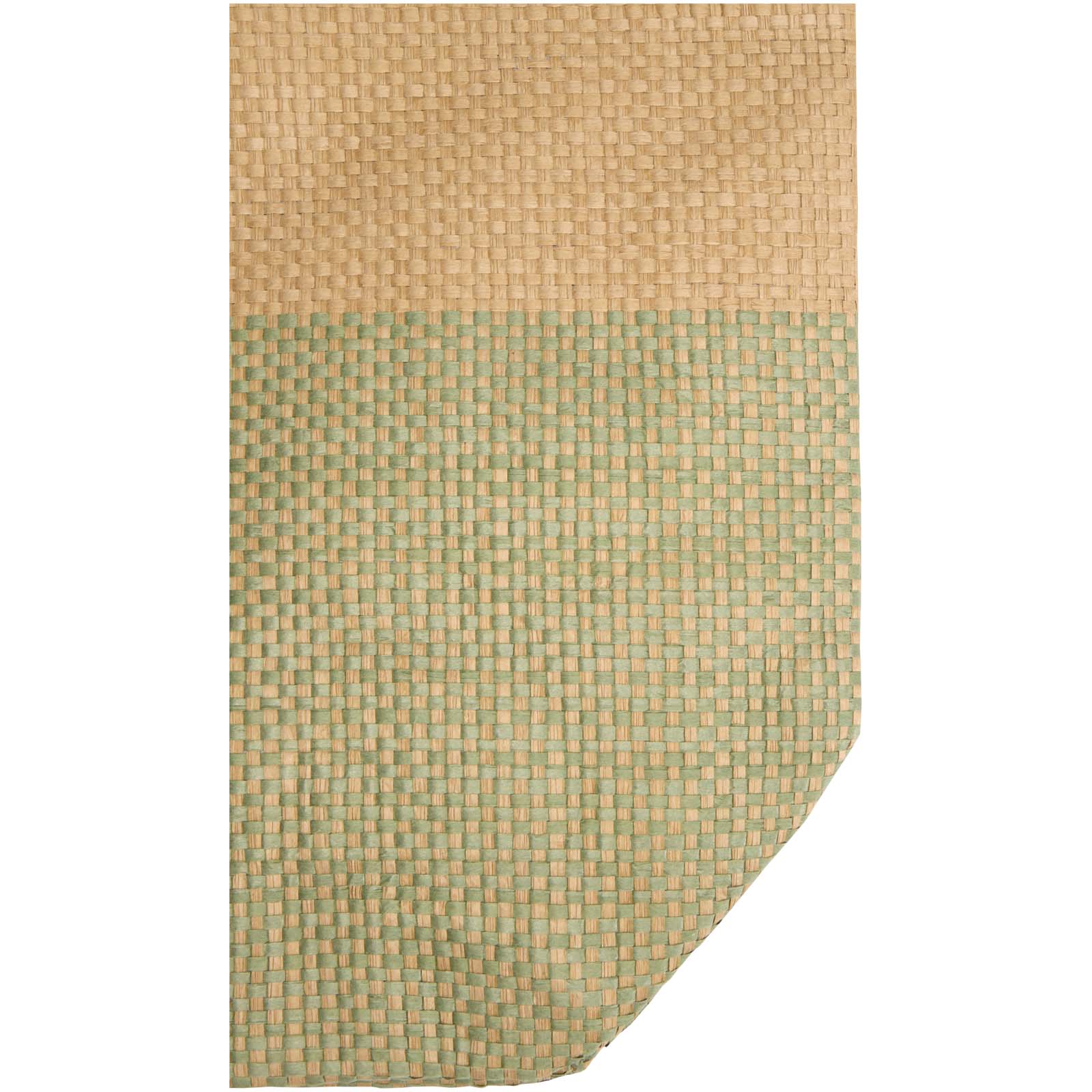 Rhythm große Strohpapier Tragetasche mit Reißverschluss, 21 l heather grün