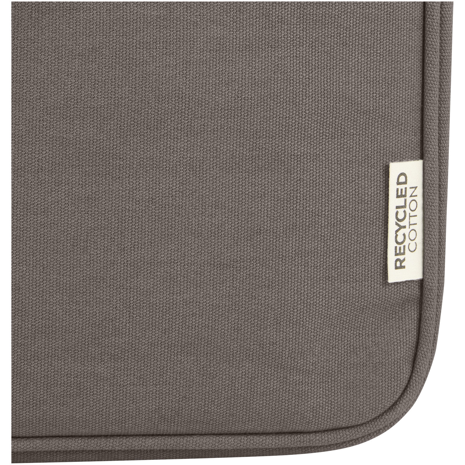 Joey 14" Laptophülle aus GRS recyceltem Canvas 2 L grau