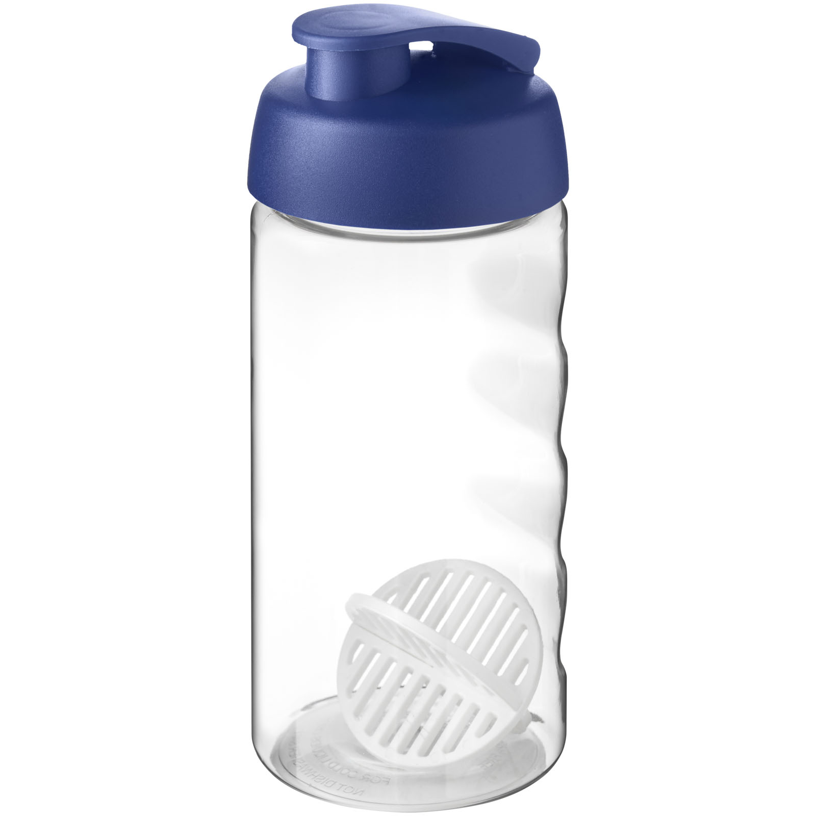 H2O Active® Bop 500 ml Shakerflasche blau, transparent