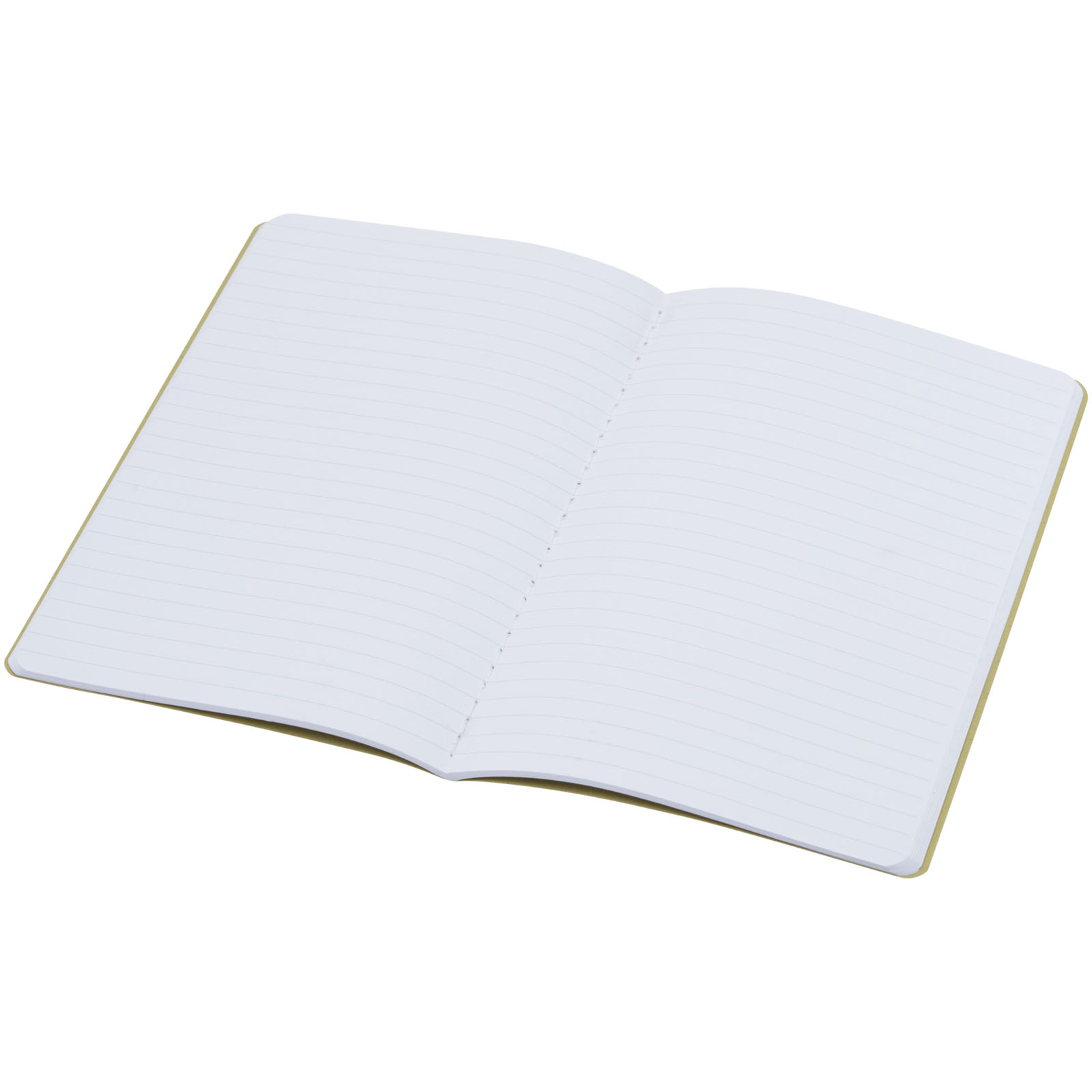 Fabia Notizbuch mit Cover aus Crush Papier olive
