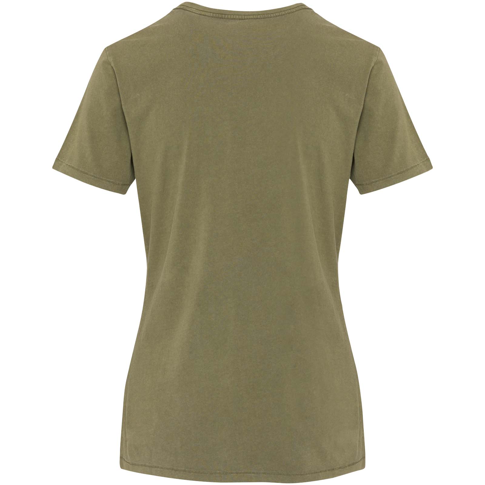Nanaimo Kurzärmeliges T-Shirt für Damen im Washed Look, 160 g/m2 waldgrün