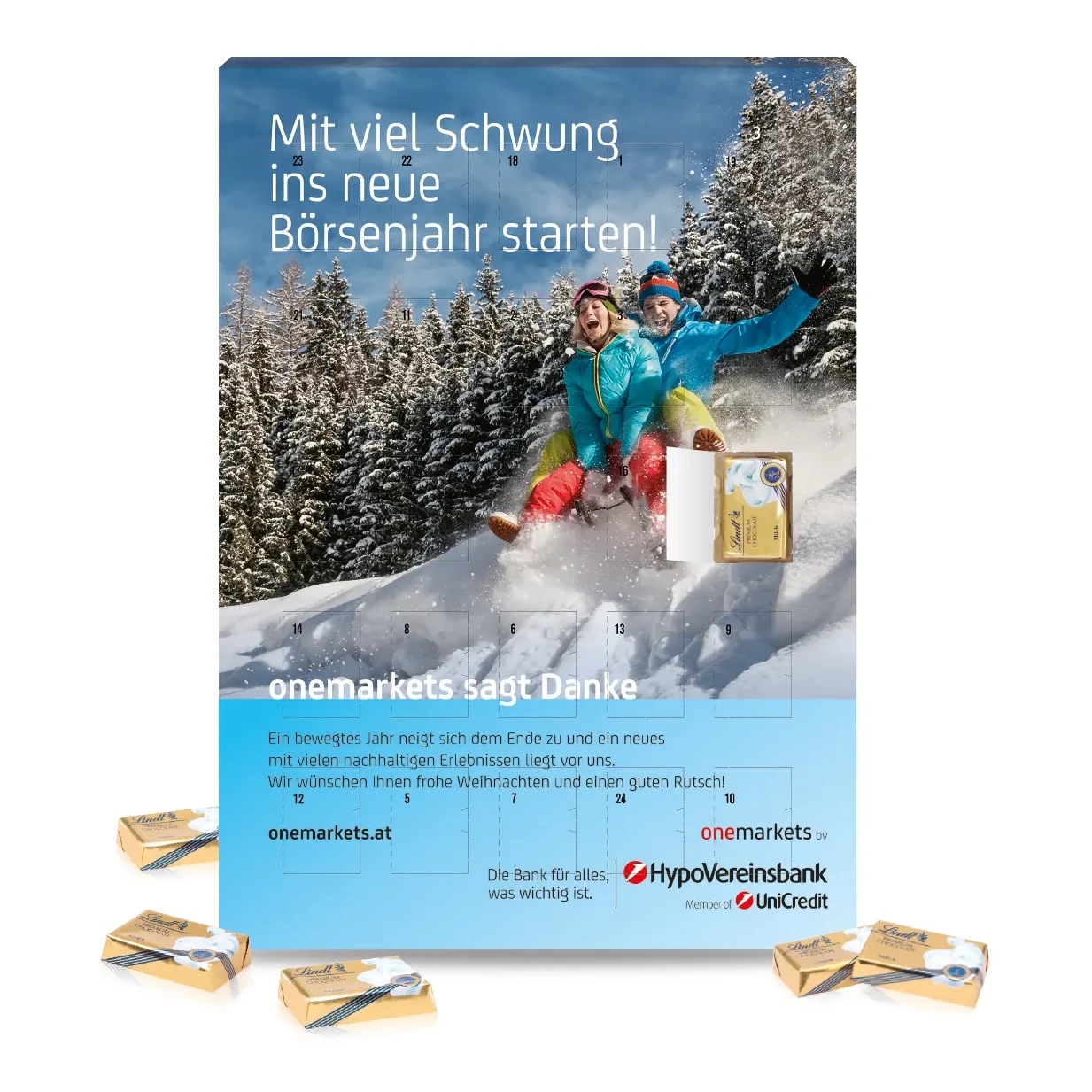 Wand-Adventskalender Lindt "Select Edition"