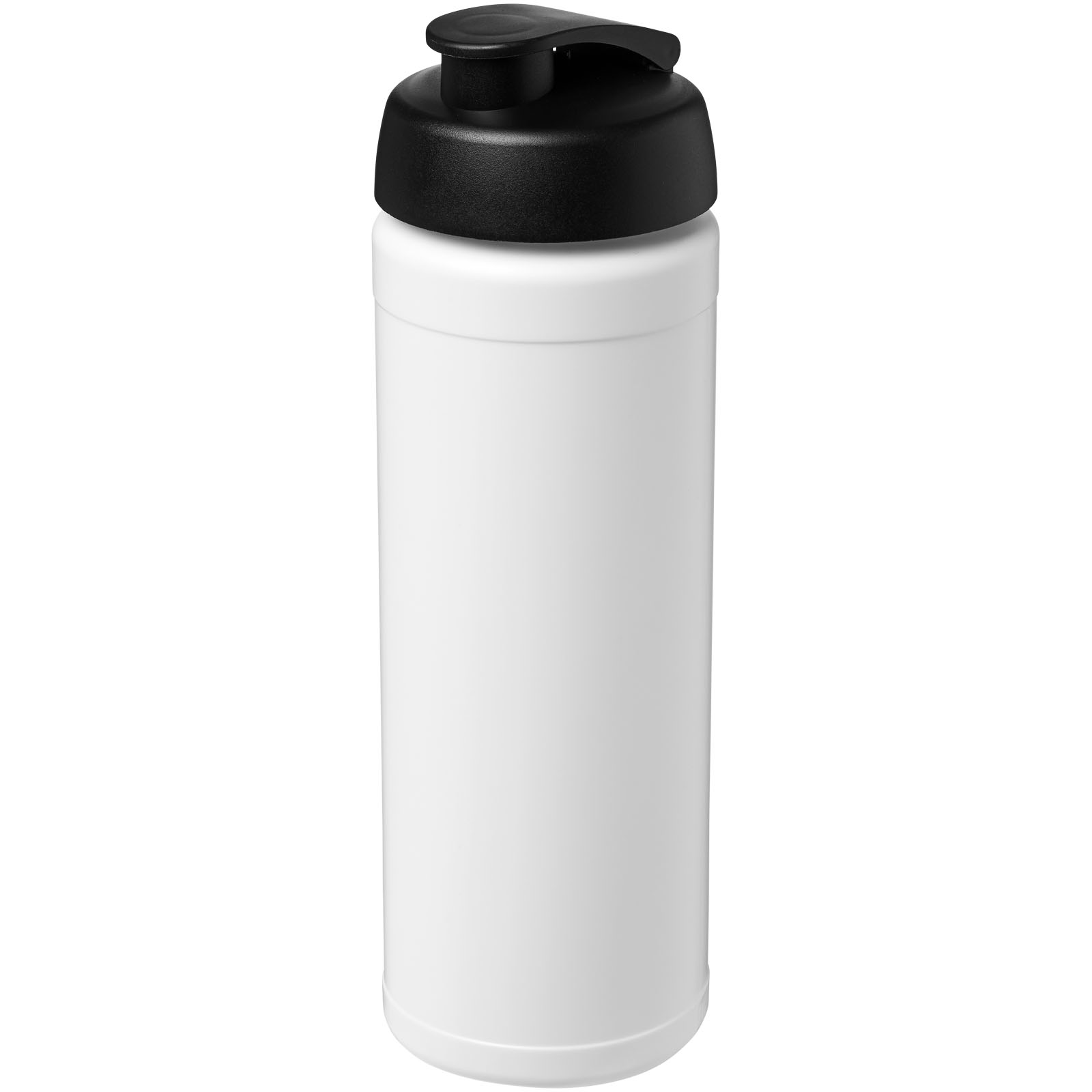 Baseline® Plus 750 ml Flasche mit Klappdeckel weiss, schwarz