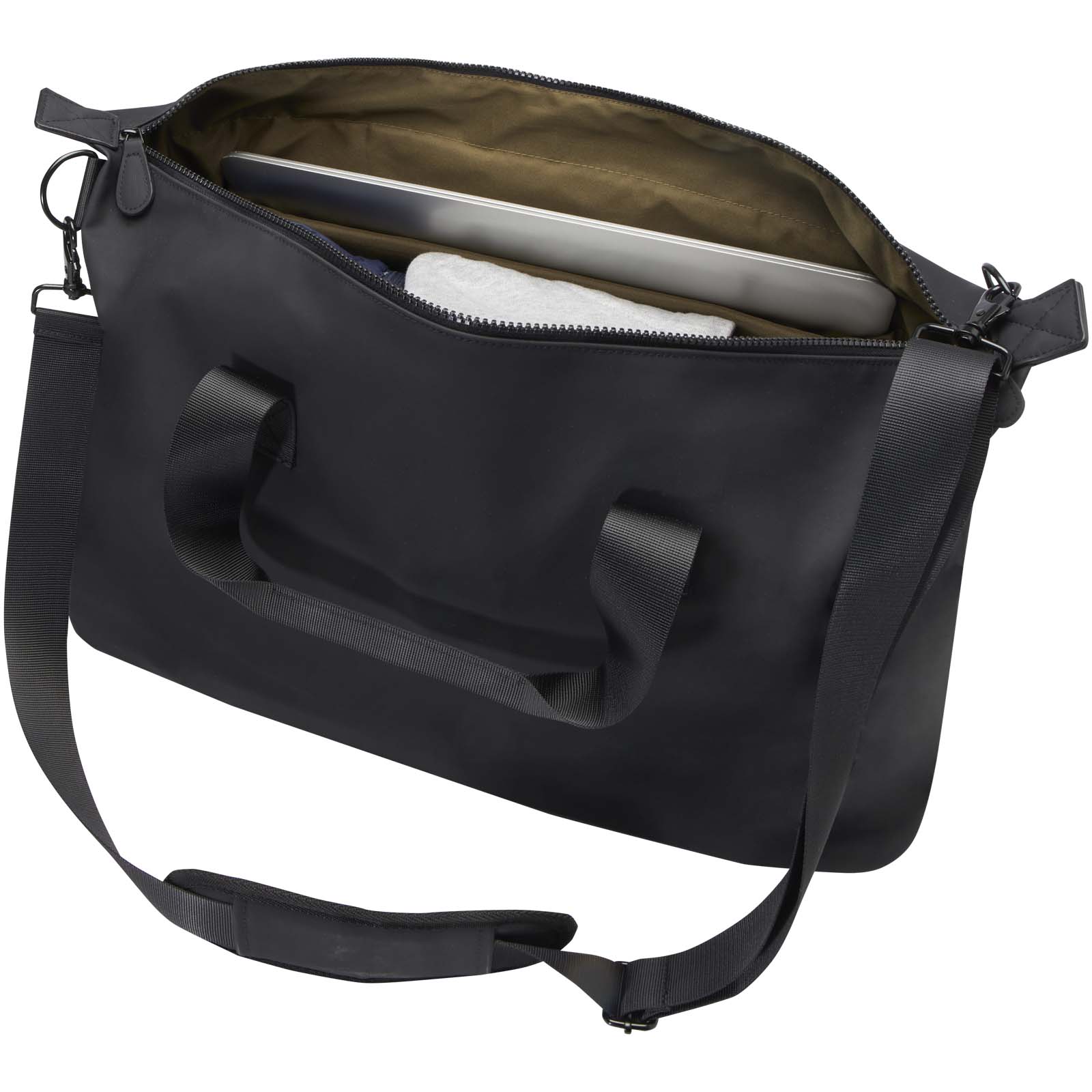 Turner 15,6" GRS-recycelte Laptop-Reisetasche 36 L schwarz