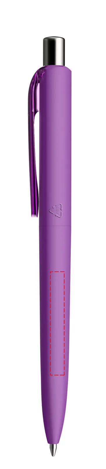 prodir DS8 Soft Touch PRR Push Kugelschreiber, Chrom-Finish