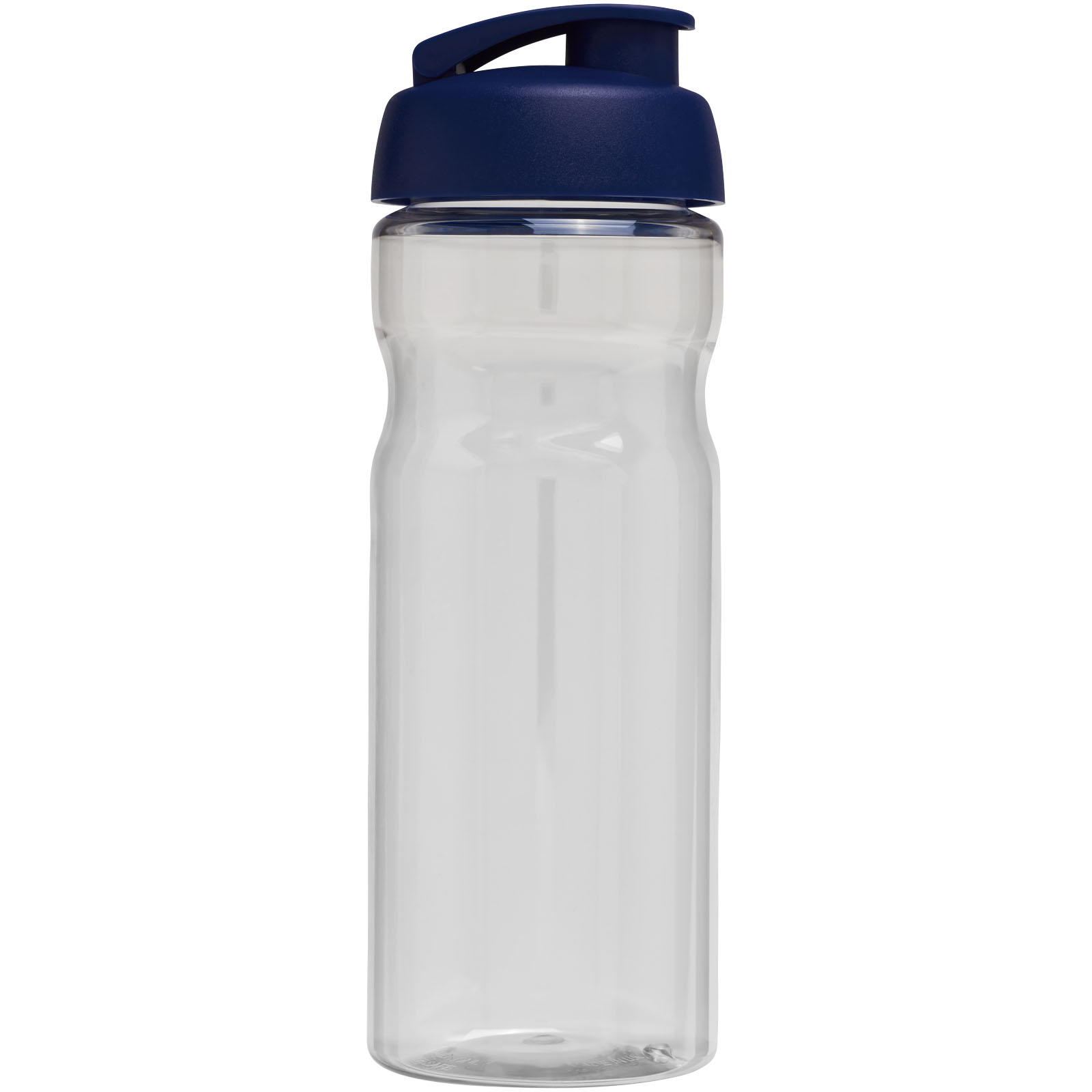 H2O Active® Base 650 ml Sportflasche mit Klappdeckel transparent, blau