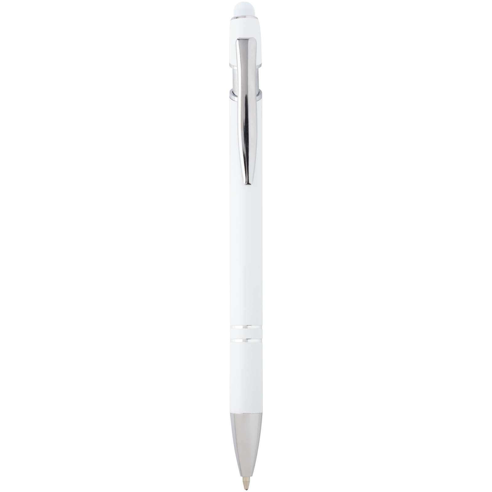 Kish Kugelschreiber mit silbernem Finish weiss