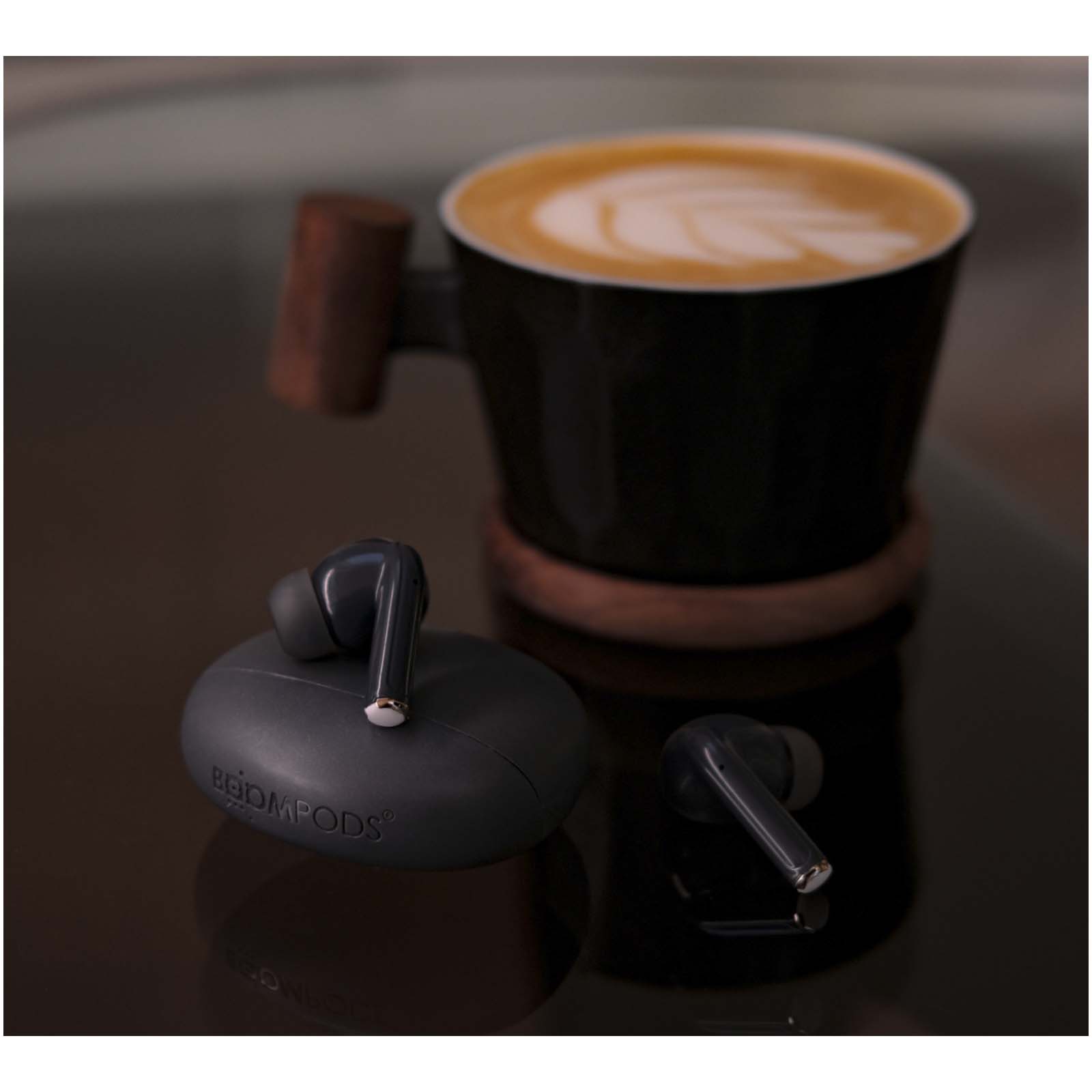 Boompods Echowave True Wireless Ohrhörer schwarz