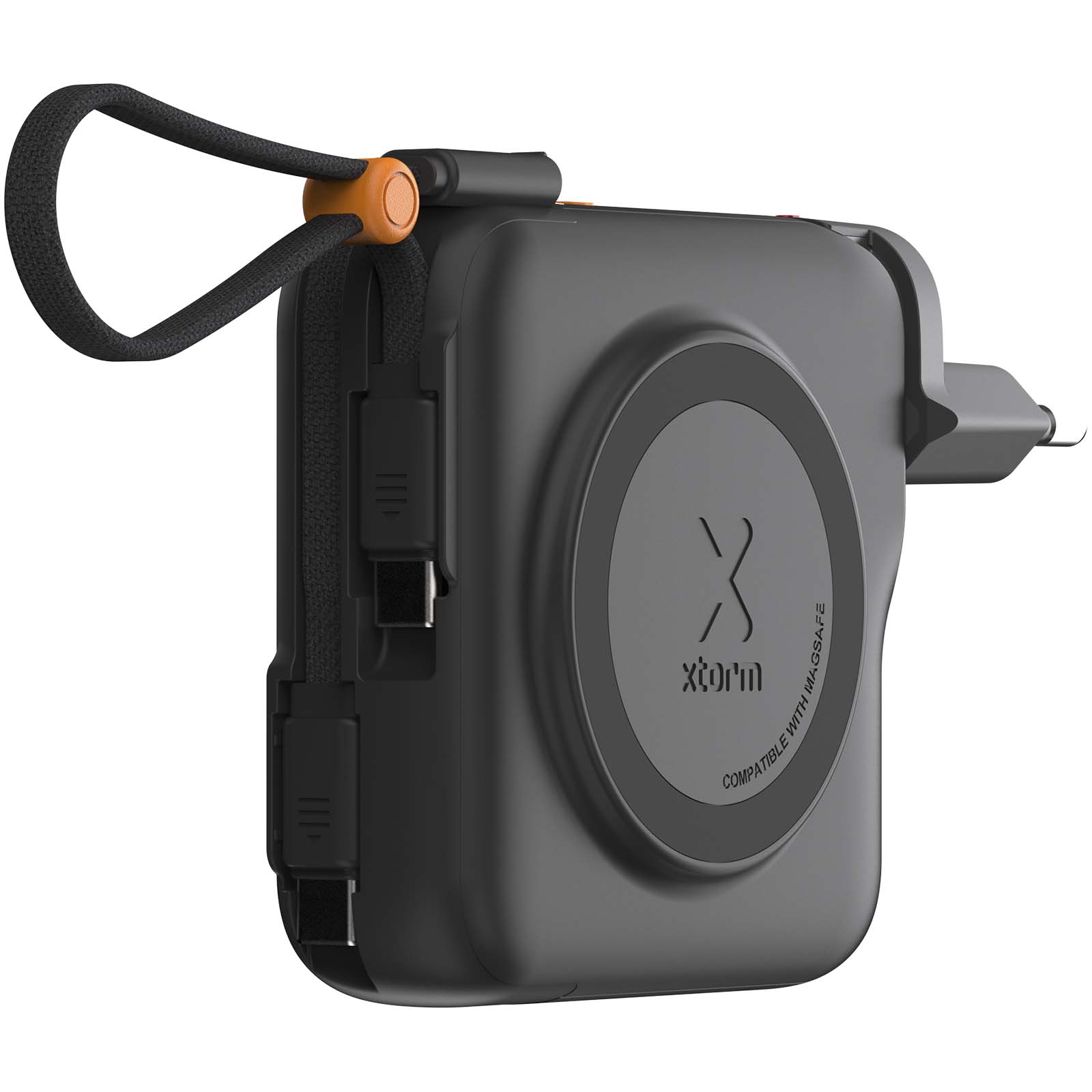 Xtorm TravelPro 30 W, 10.000 mAh, 3 in 1 Reiseladegerät schwarz