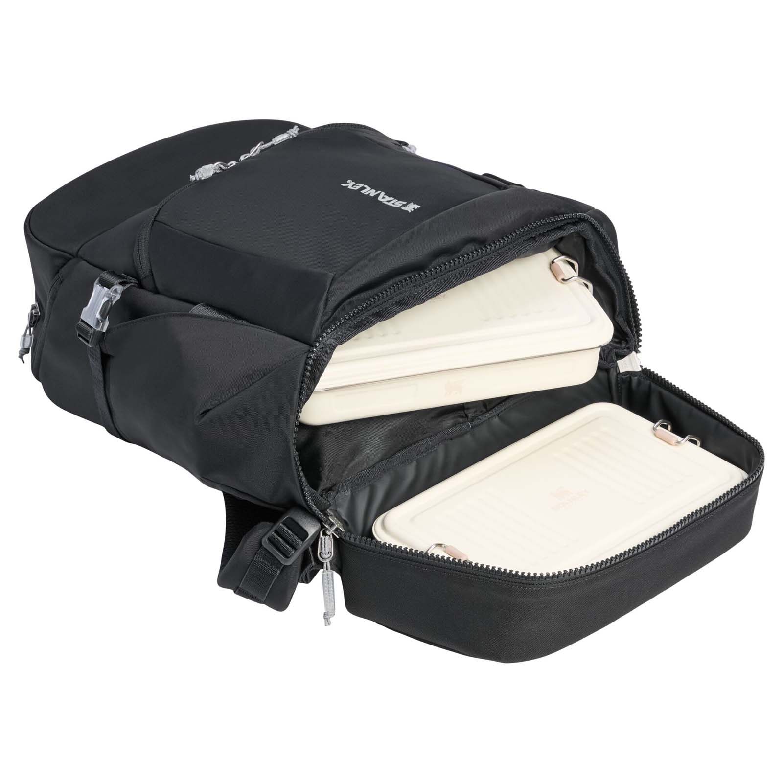 Stanley Vitalize™ Macro Method recycelter Rucksack 29L schwarz
