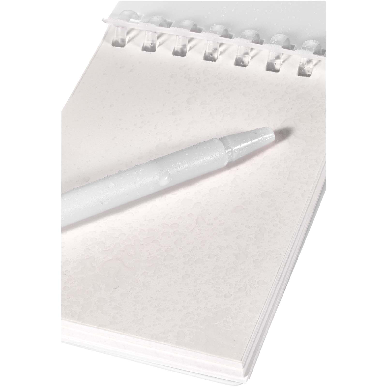 Lig Mini Recyceltes Outdoor-Softcover Notizbuch und Kugelschreiber Set (schwarze Mine) transparent