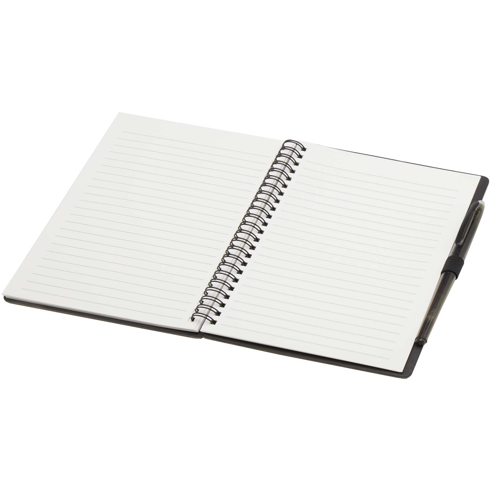Slate A5 wiederverwendbares Hardcover Notizbuch und Stiftset (schwarze Mine) schwarz
