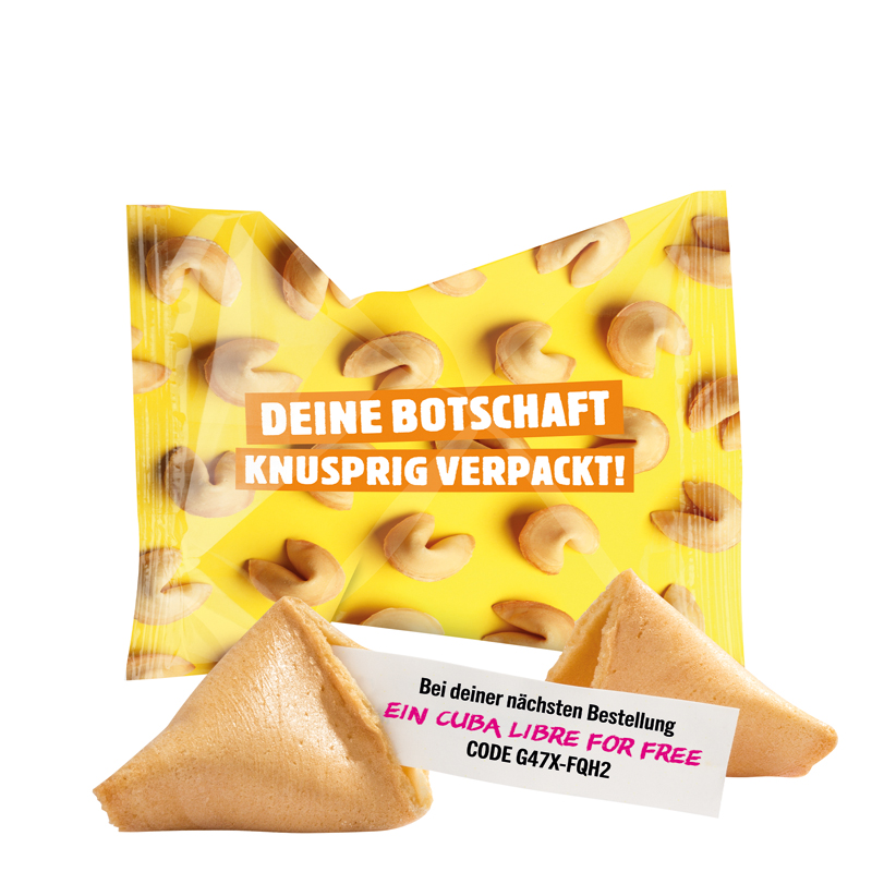 Glückskeks Folie