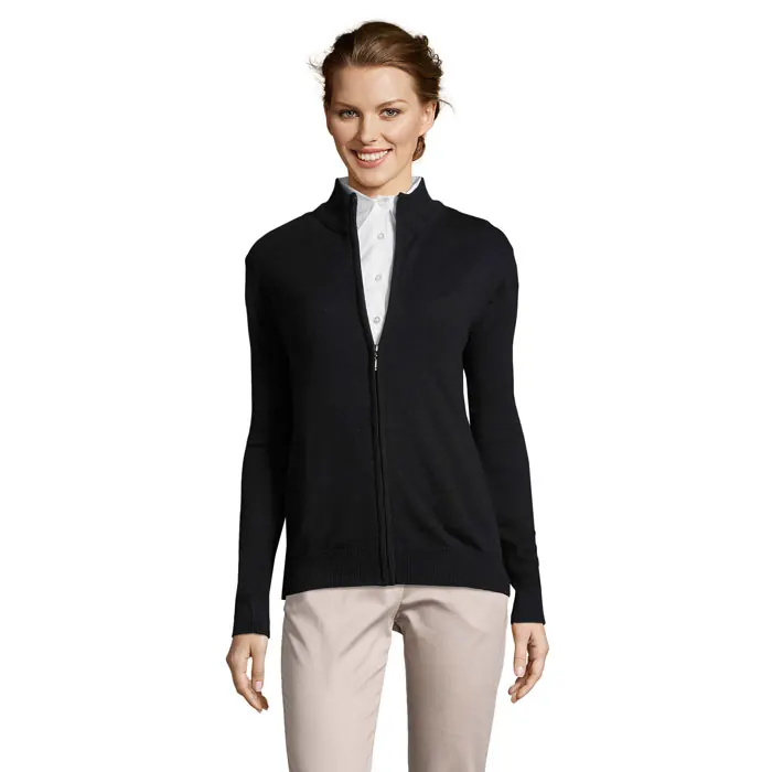 GORDON WOMEN ZIP CARDIGAN
