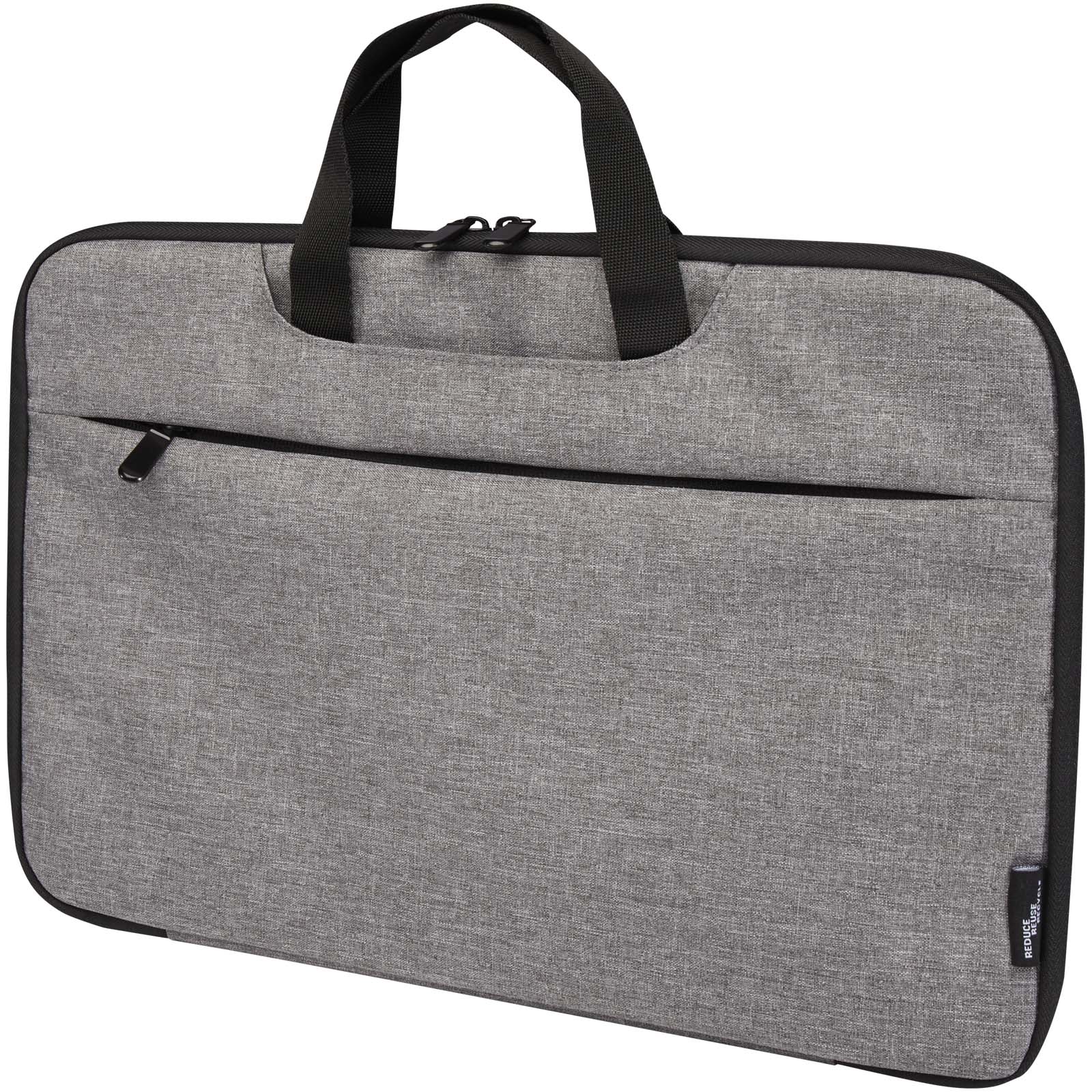 Libra 14” 2-in-1-Laptoptasche aus recyceltem GRS-Material 3 L heather grau