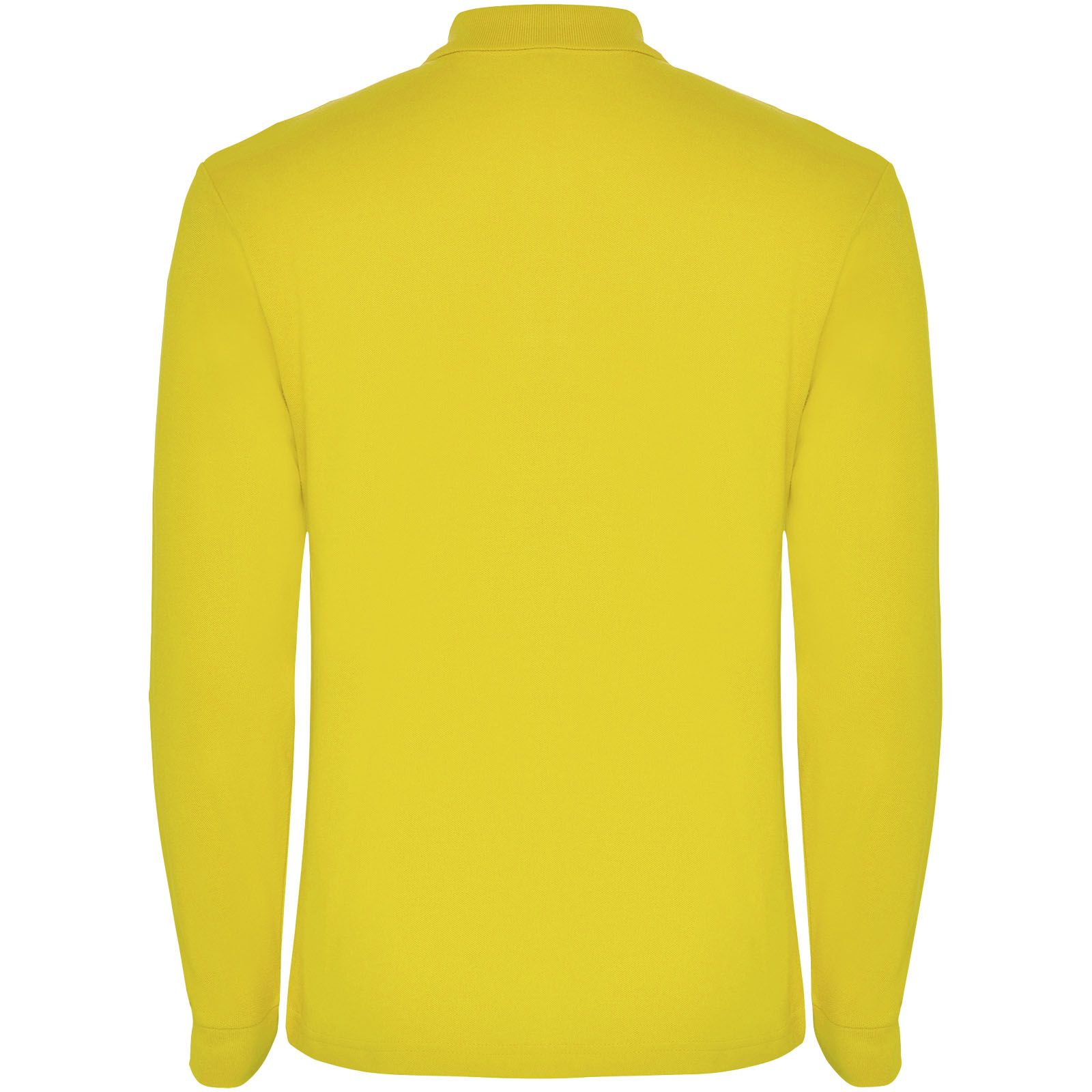Estrella 220 g/m² Langarm Poloshirt für Herren gelb