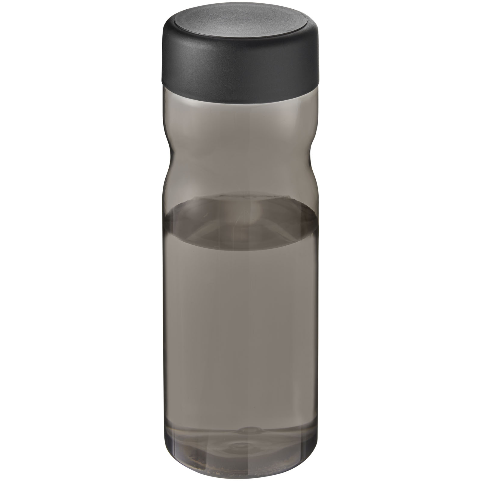 H2O Active® Base Tritan™ 650-ml-Sportflasche mit Drehdeckel kohle, schwarz