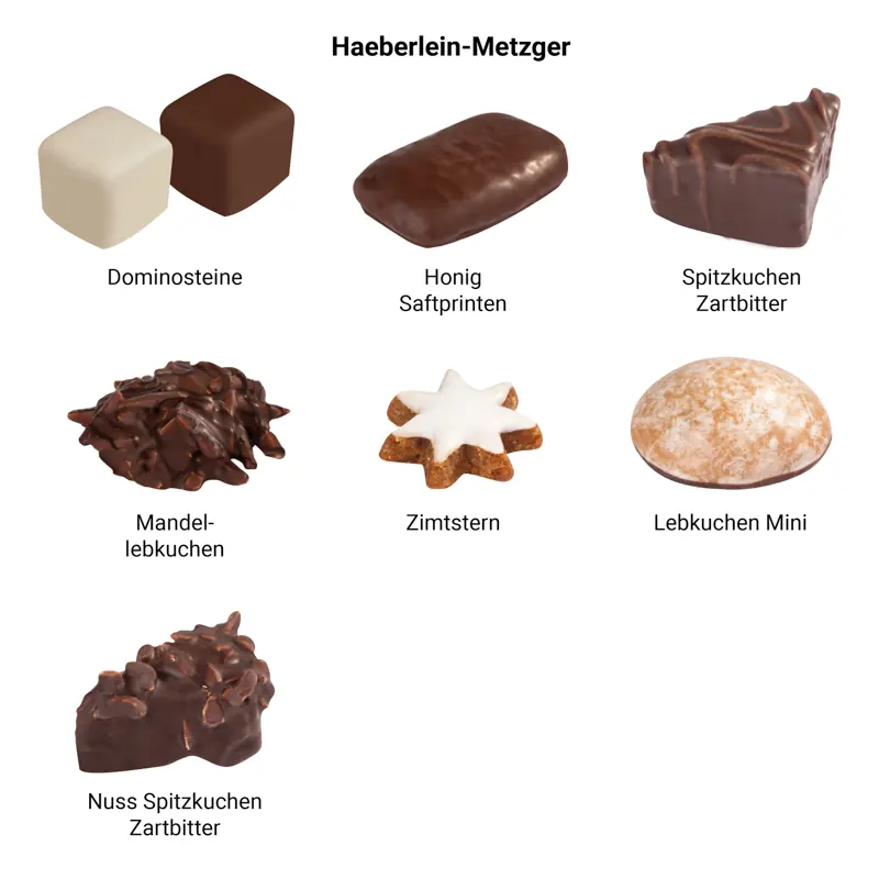 Haeberlein-Metzger Lebkuchenmischung im Werbeschuber