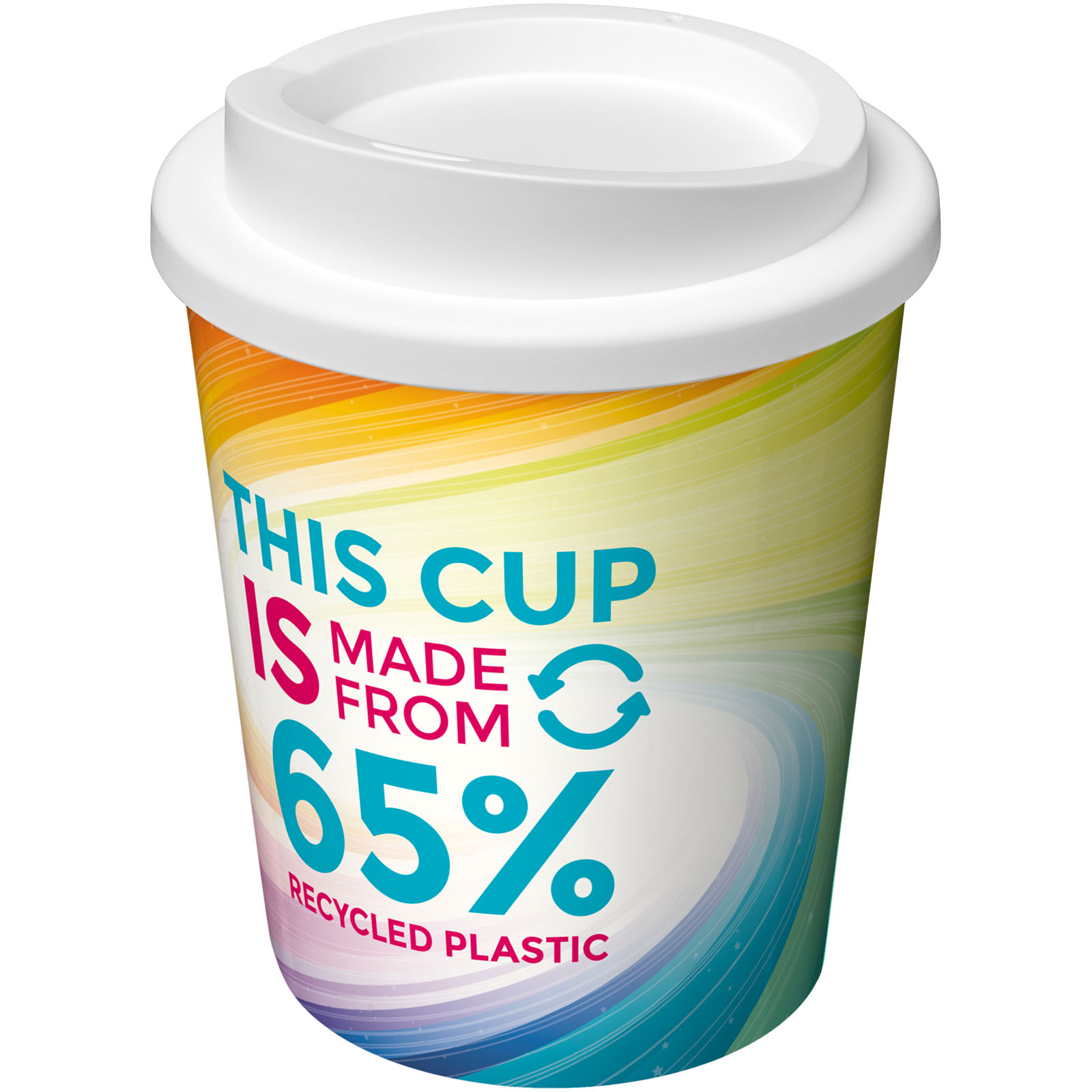 Brite-Americano® Eco Isolierbecher, 250 ml weiss