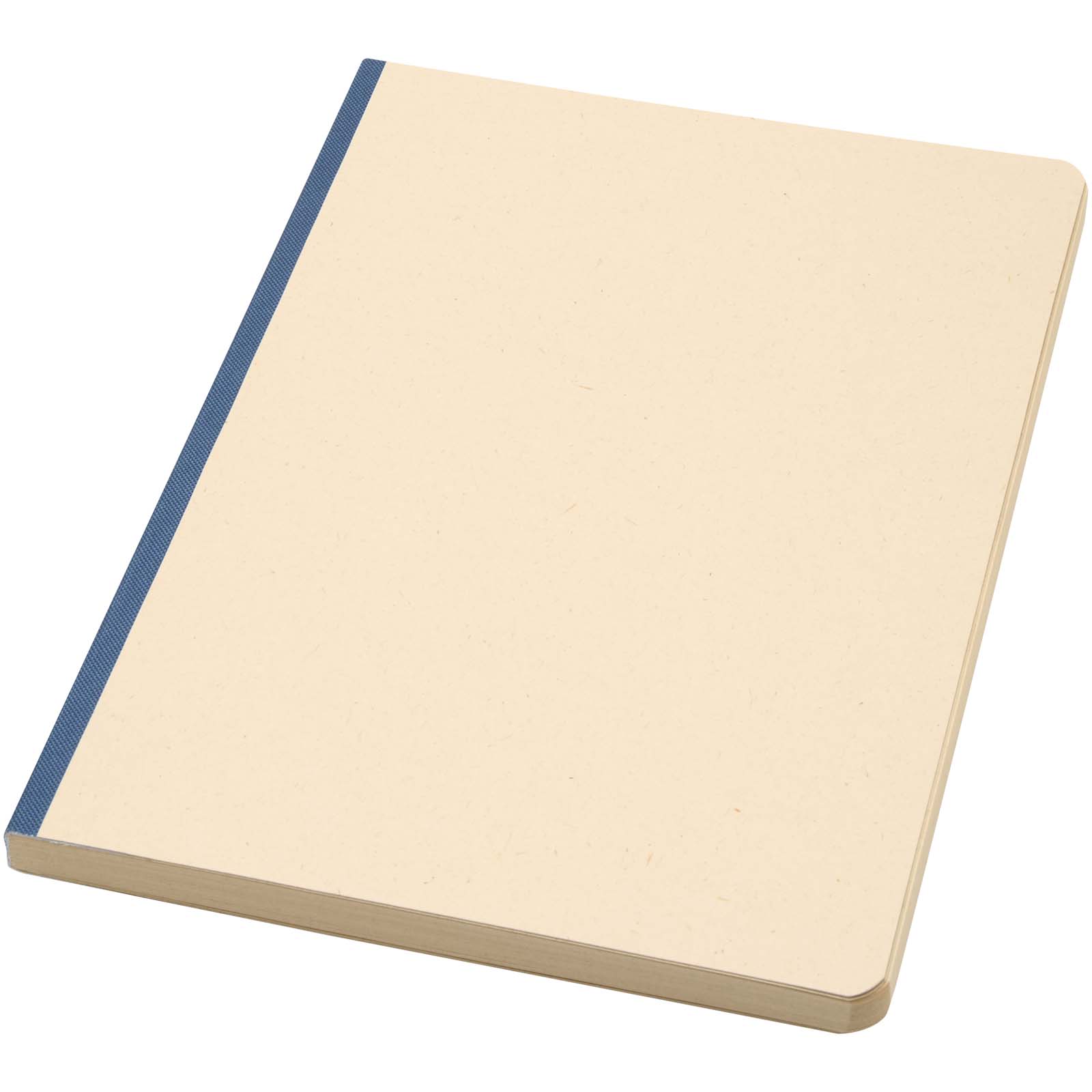 Liliana A5 Zuckerrohr und RPET Softcover Notizbuch Ozeanblau