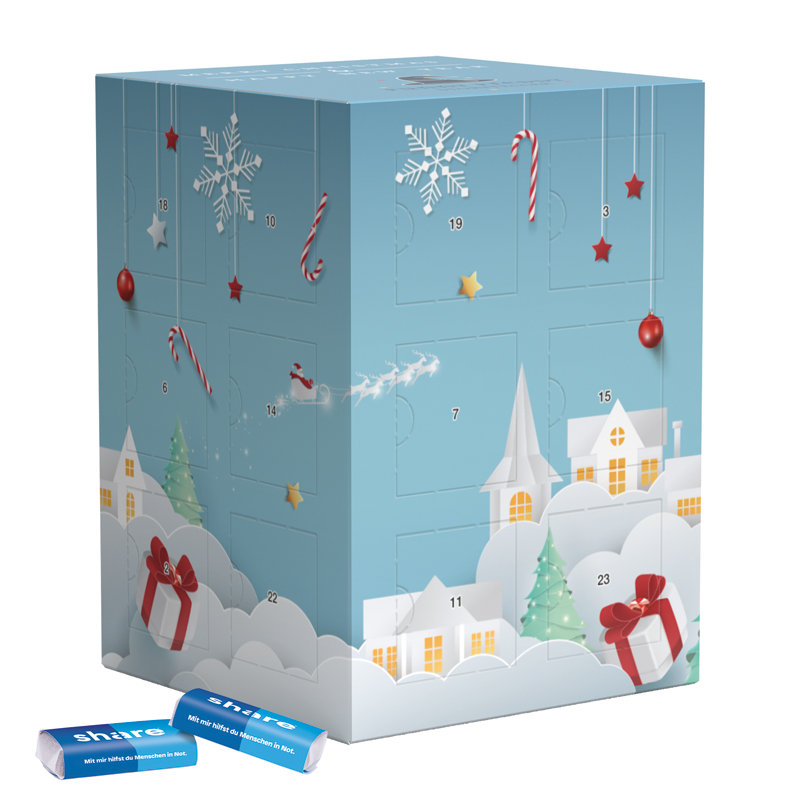 Tower Adventskalender, Sarotti Schokotäfelchen