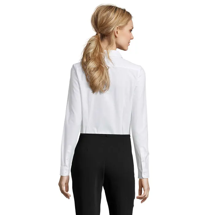 Damen-Bluse mit Fischgratmuster Brody