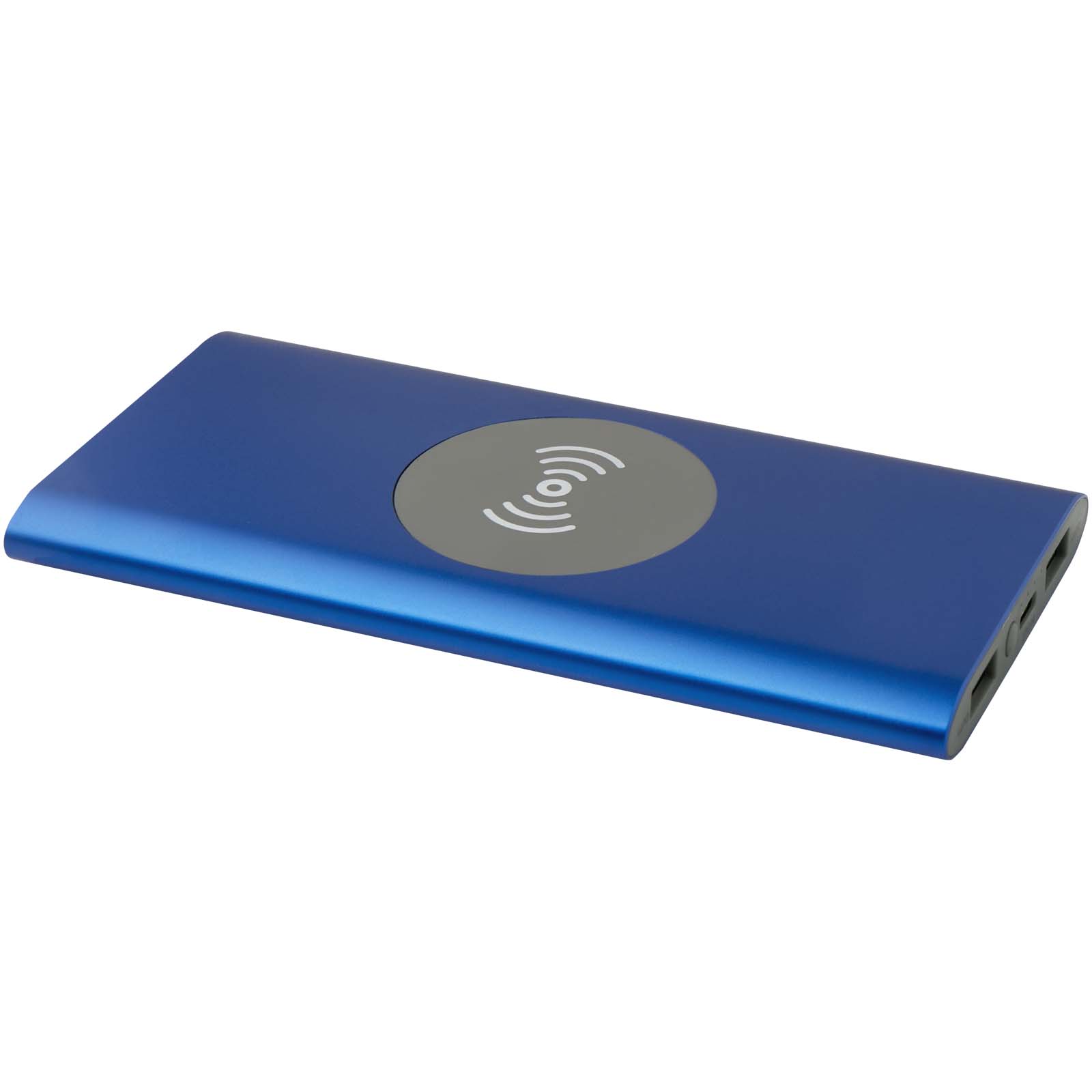 Juice 8000 mAh Typ-C kabellose Powerbank aus recyceltem Aluminium royalblau