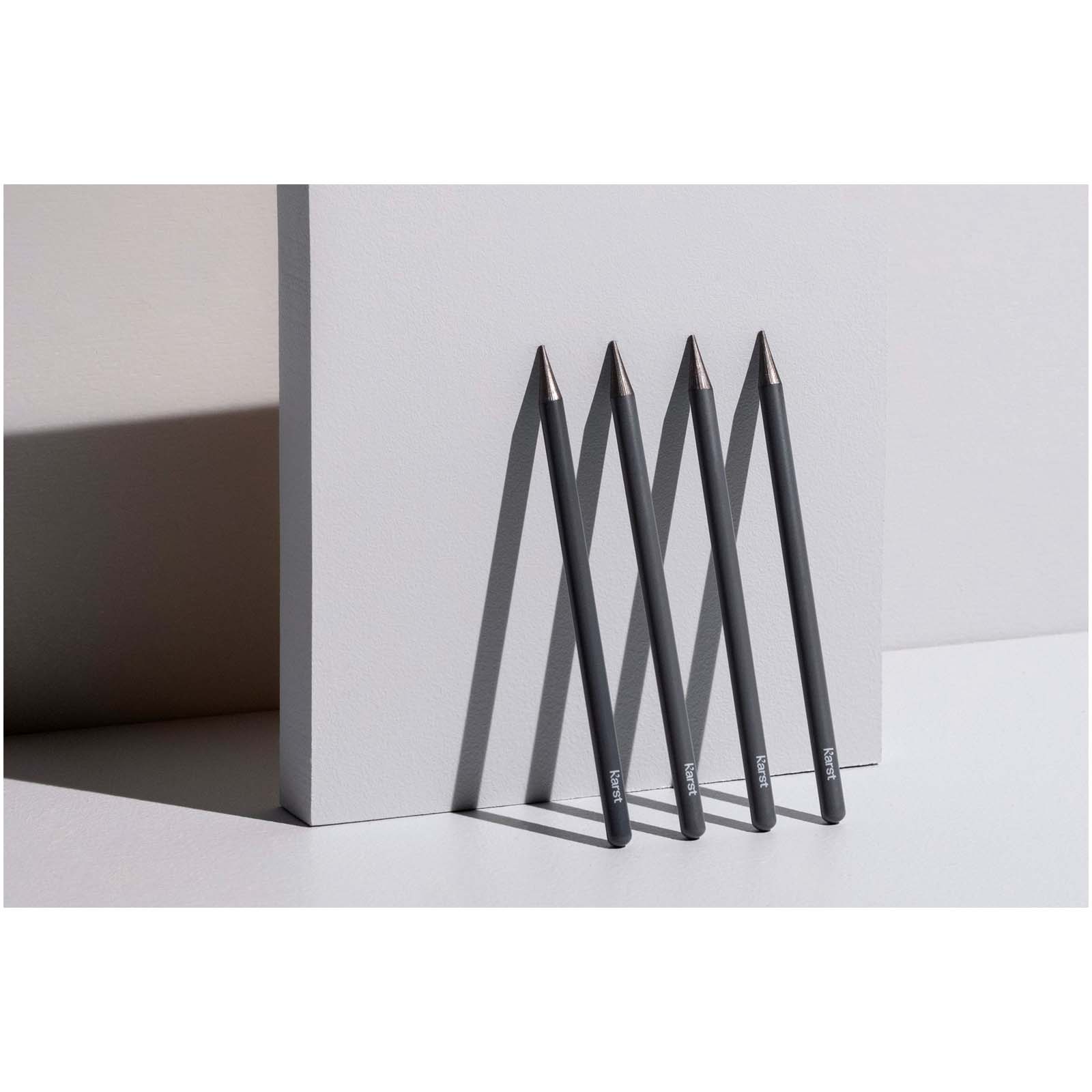Karst® 5er-Pack 2B holzlose Graphitstifte grau