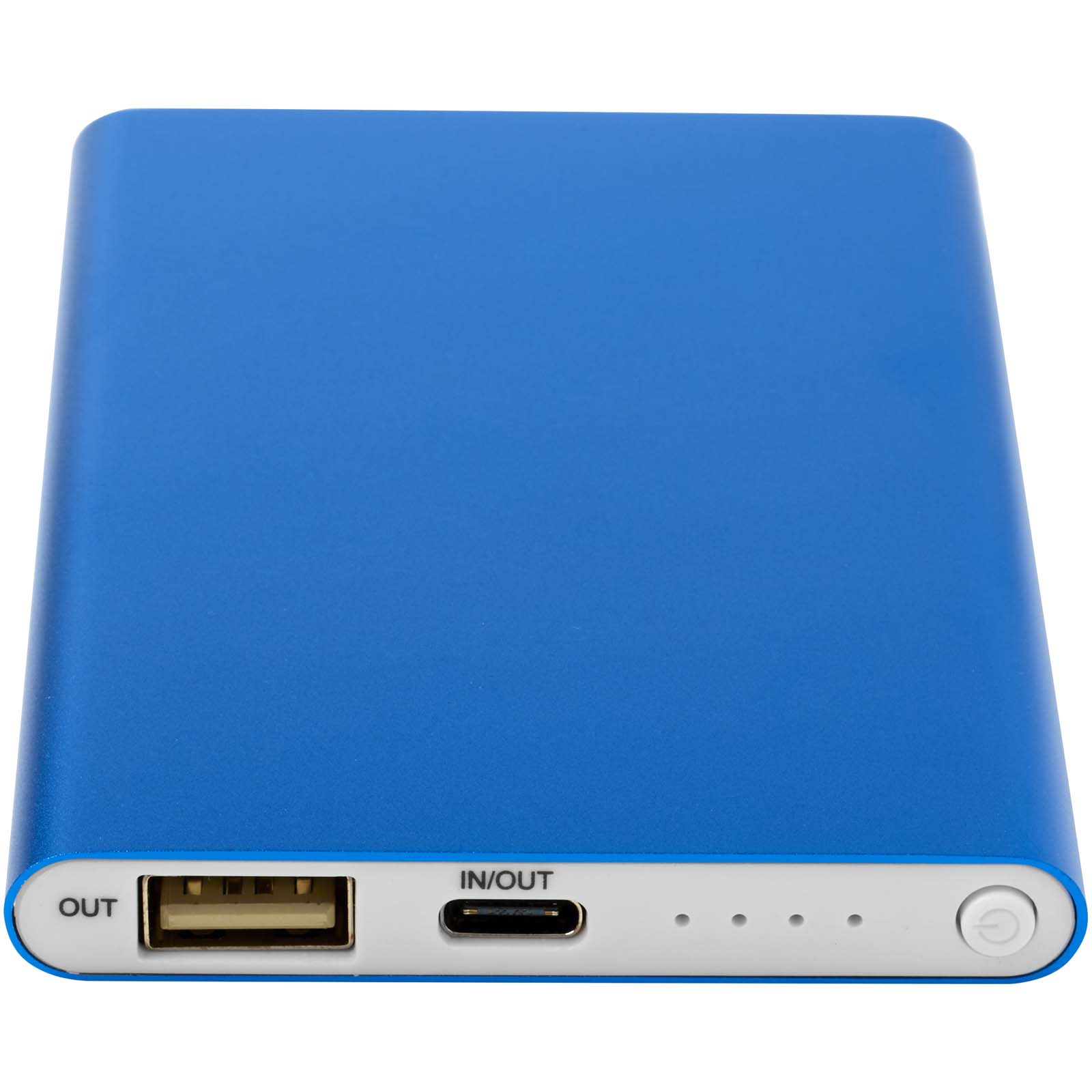 Pep 4000 mAh Type-C Powerbank aus recyceltem Aluminium royalblau