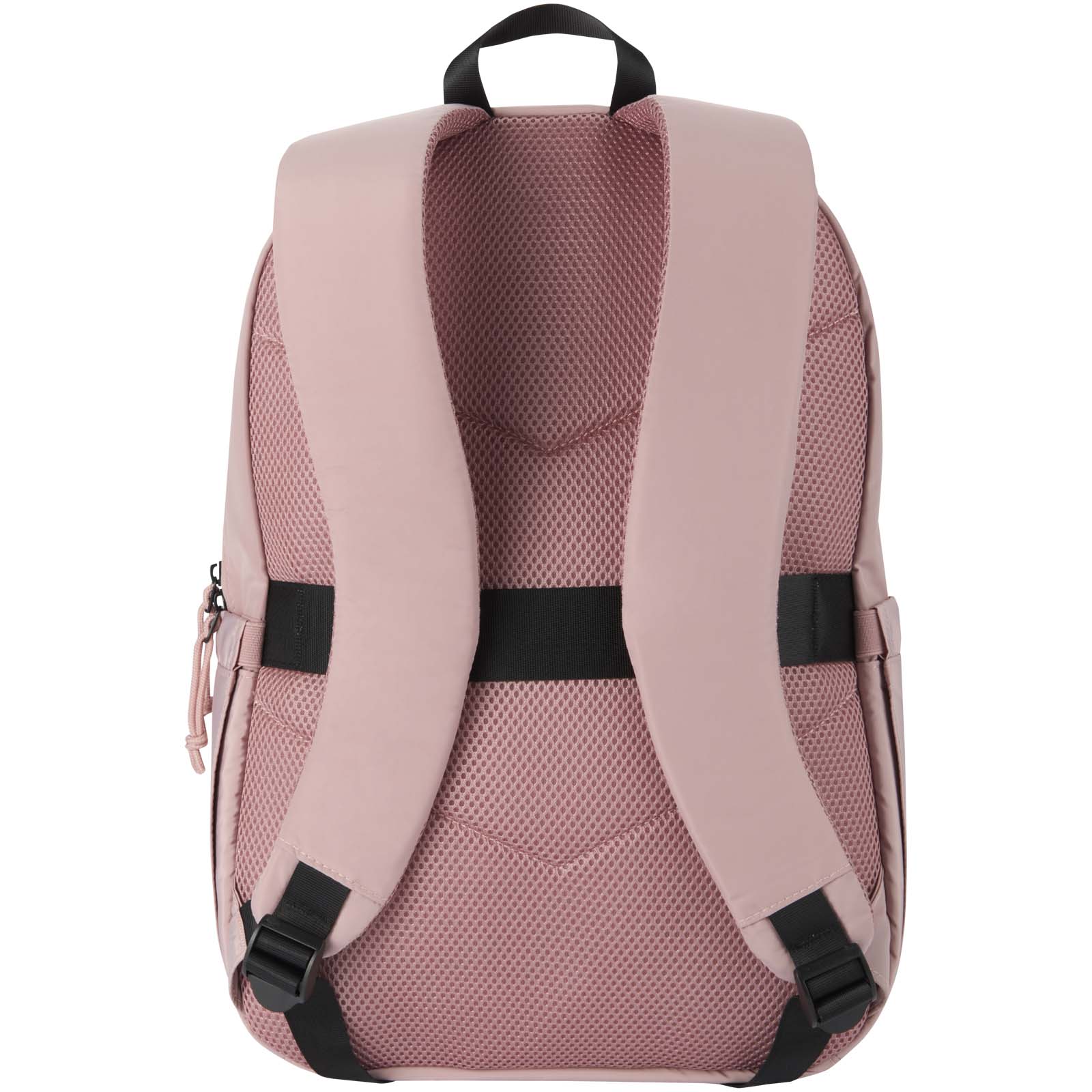 Puffer 15,6" GRS recycelter Laptoprucksack 18L altrosa