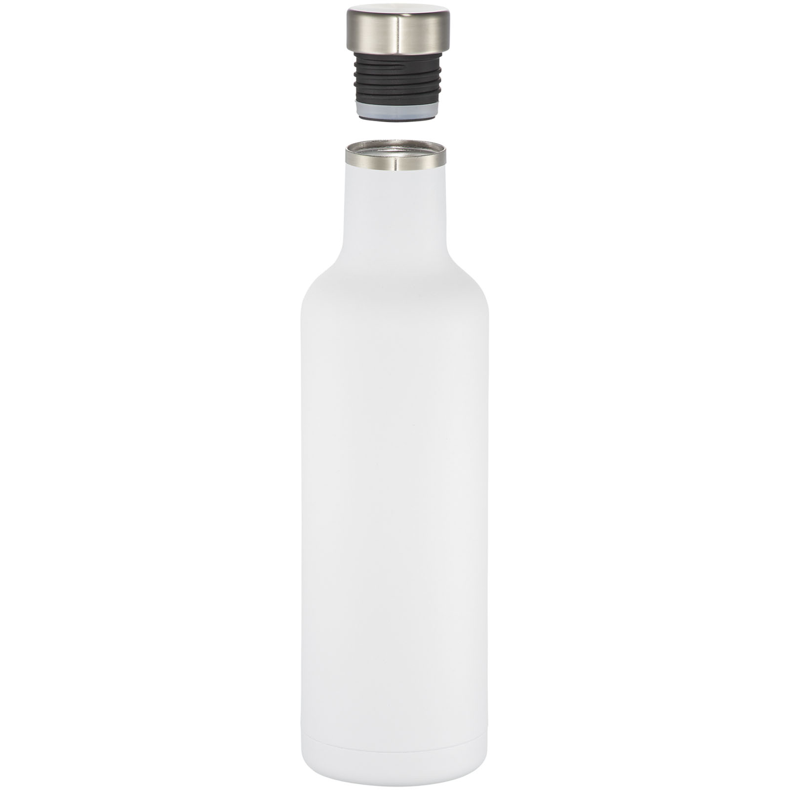 Pinto 750 ml Kupfer-Vakuum Isolierflasche weiss