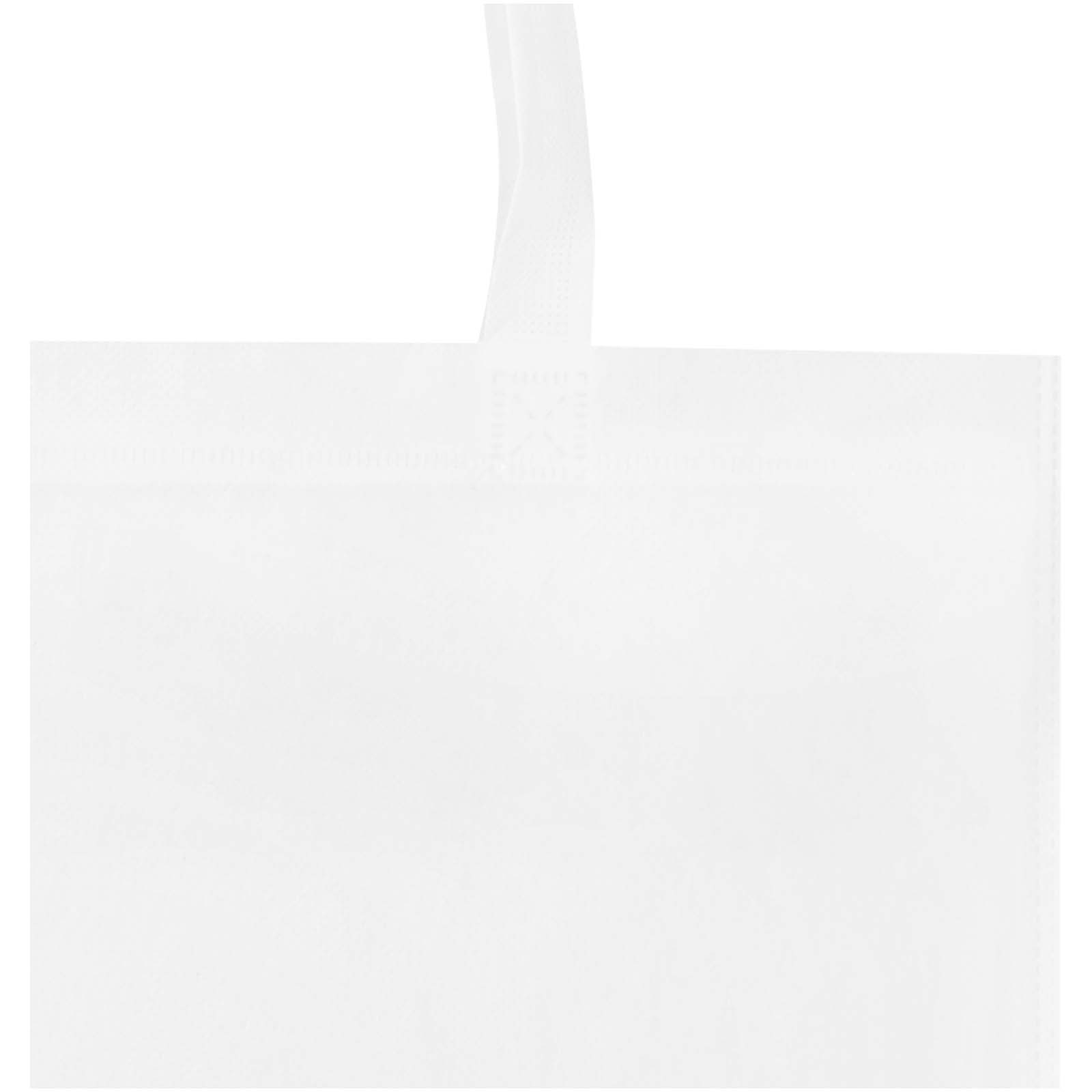 EcoSeal GRS-recycelte Nonwoven Kongress Tragetasche 6 L weiss