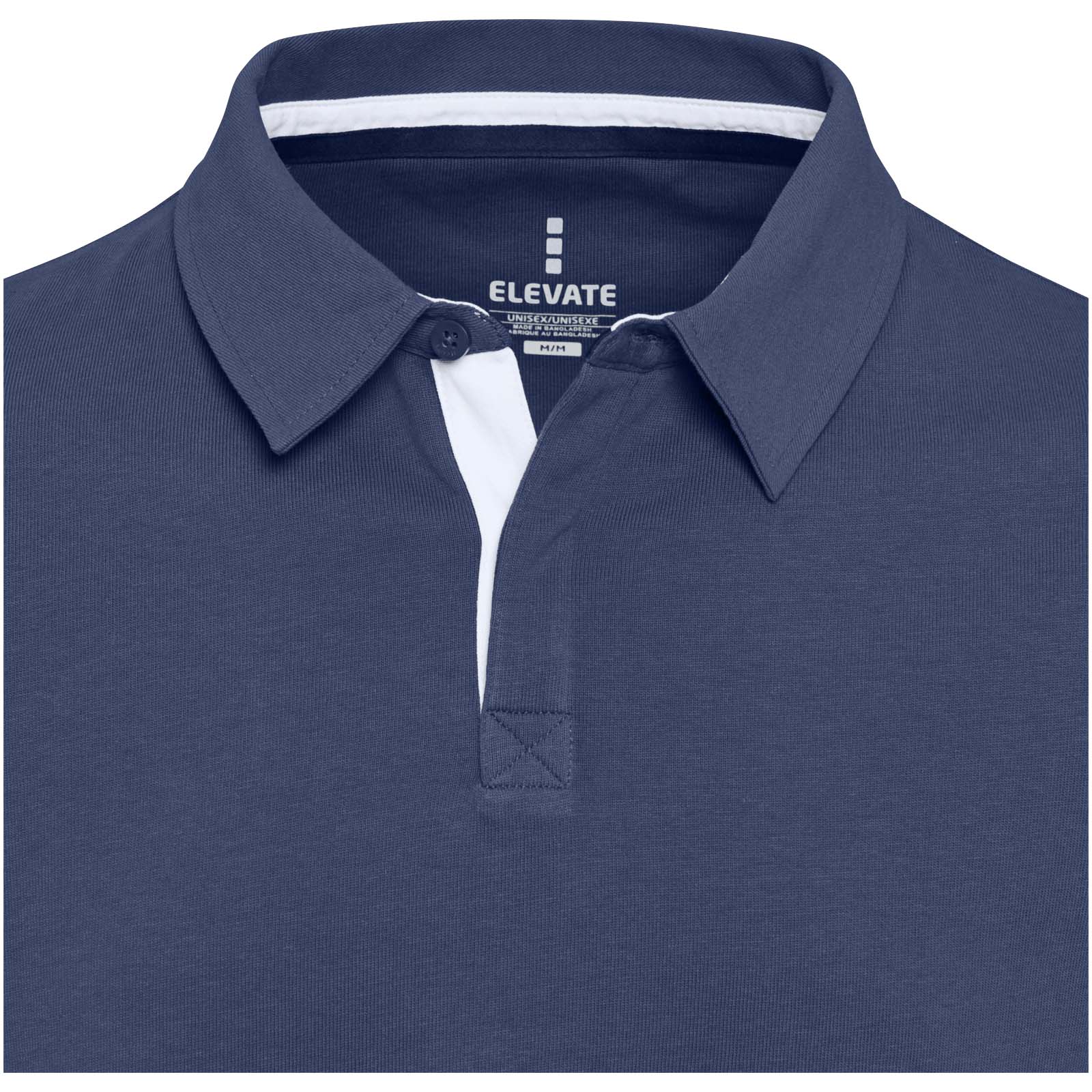 Clyde Rugby Polo Sweatshirt Unisex navy