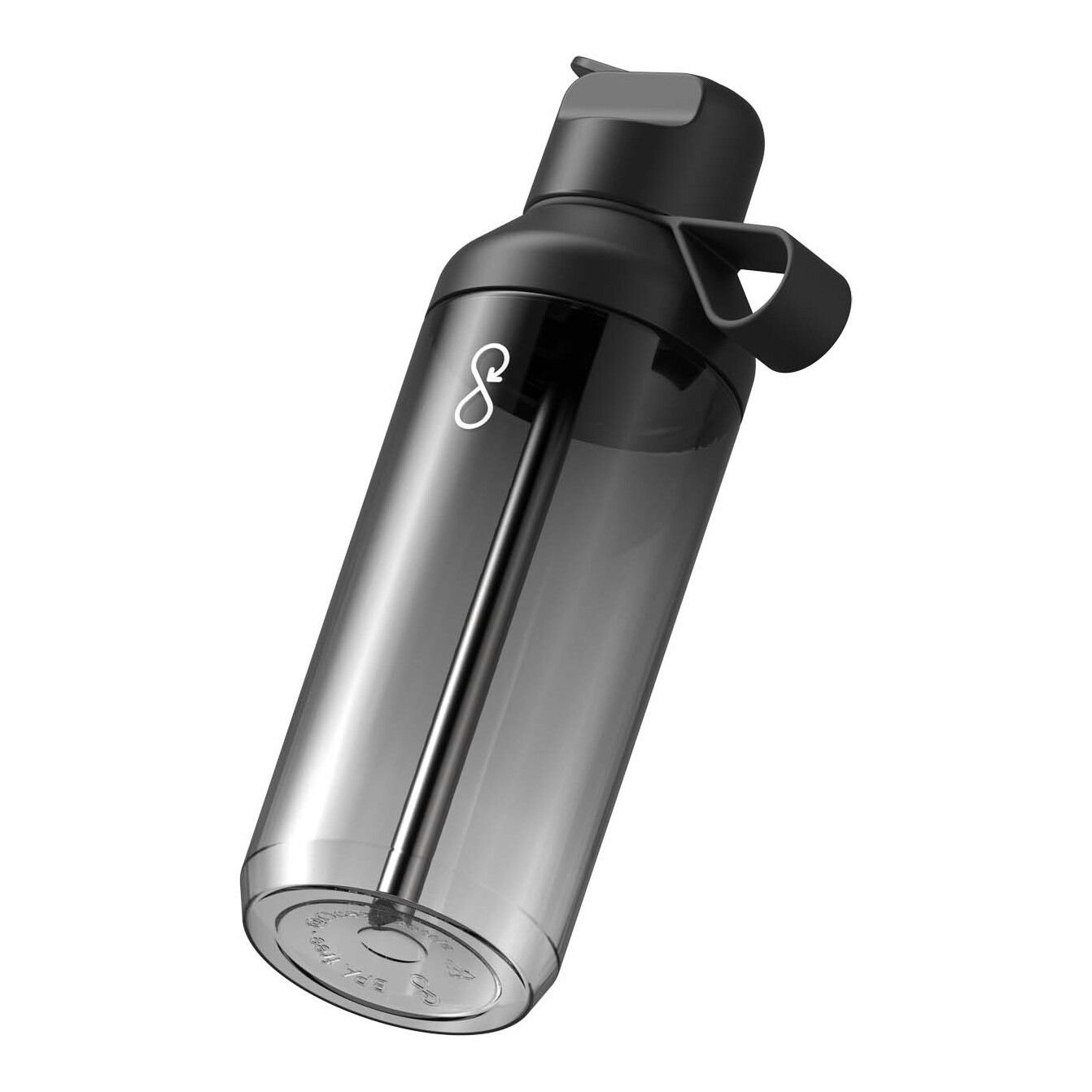 Ocean Bottle GO Clear 710 ml Flasche obsidian-schwarz