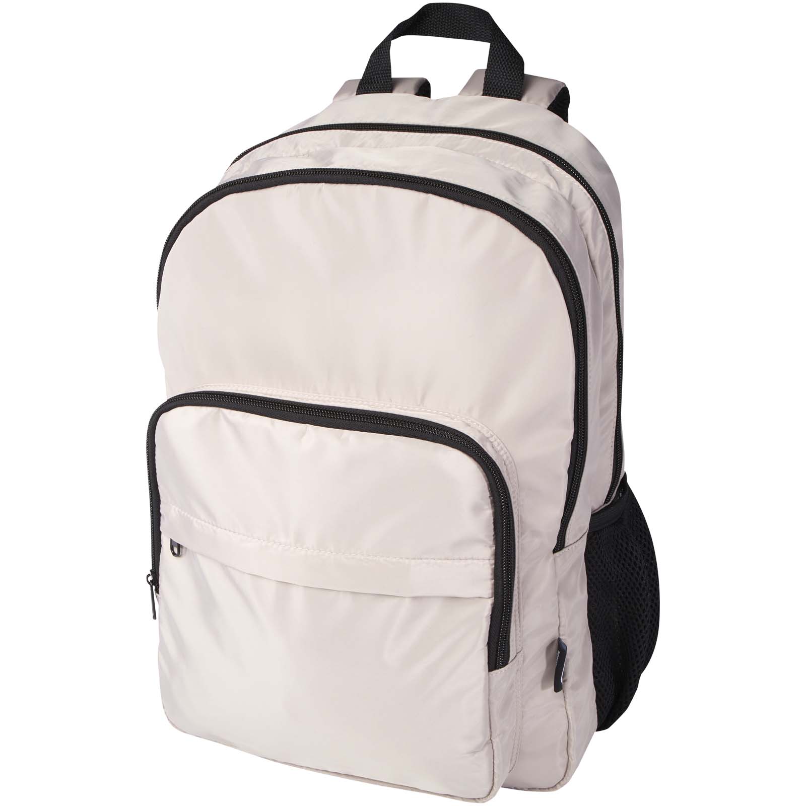 Trend Plus 15" Laptop-Rucksack aus recyceltem GRS-Material 20 L oatmeal